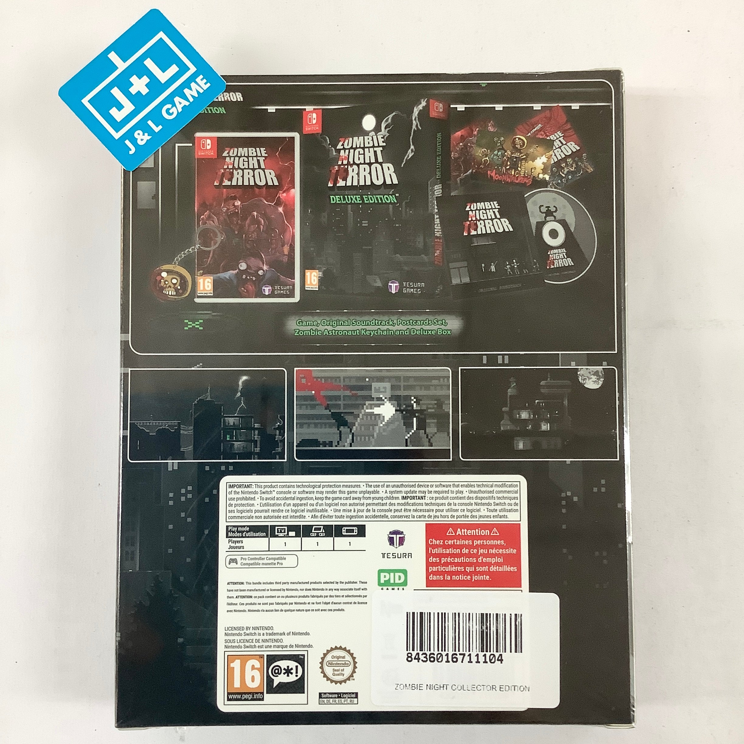Zombier Night Terror: Deluxe Edition - (NSW) Nintendo Switch (European Import) Video Games Tesura Games   