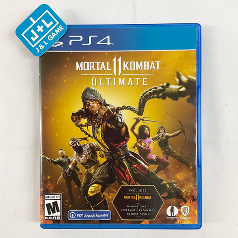 Mortal Kombat 11 Ultimate - (PS4) PlayStation 4 [Pre-Owned] Video Games WB Games   