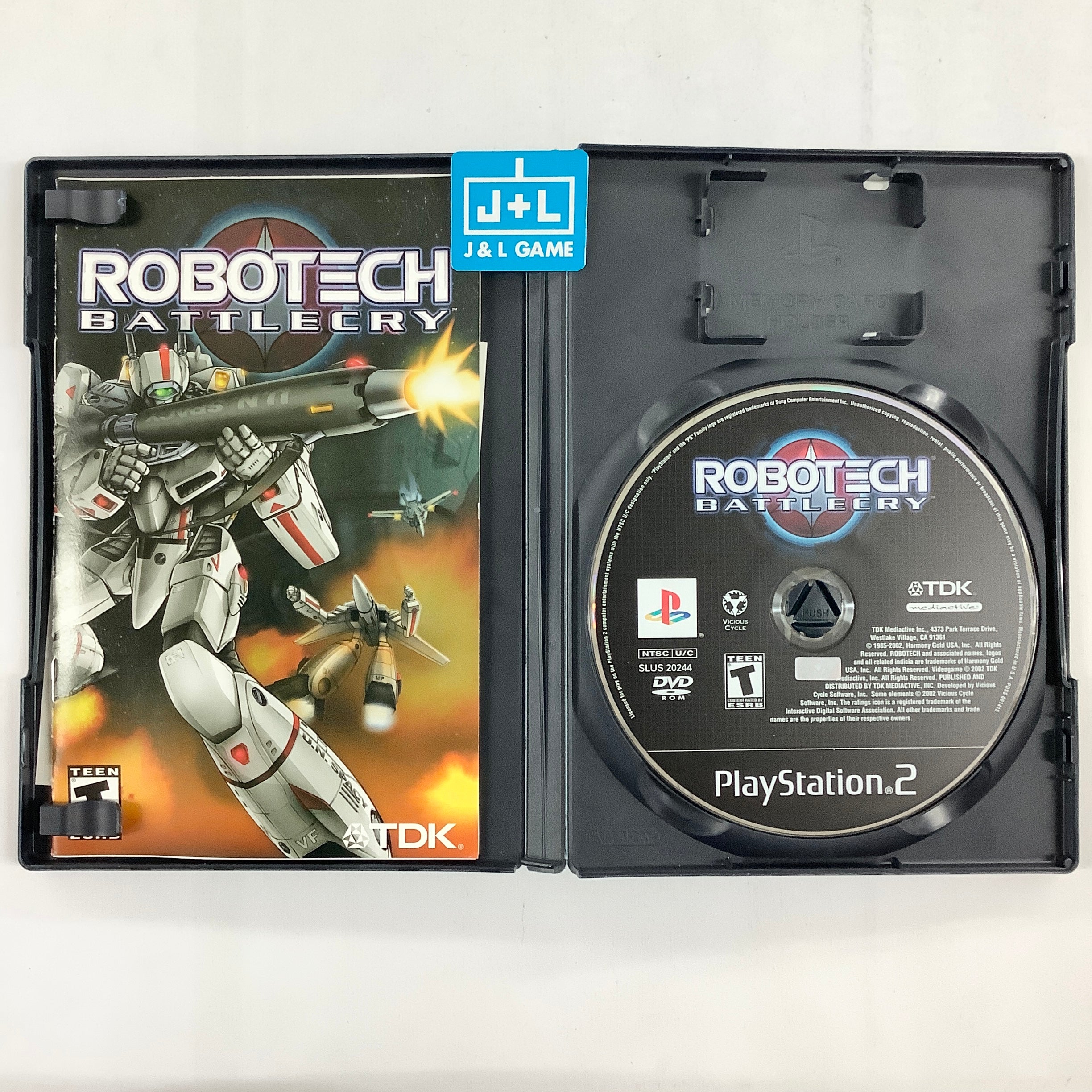 Robotech: Battlecry - PlayStation 2 [Pre-Owned] Video Games TDK Mediactive   
