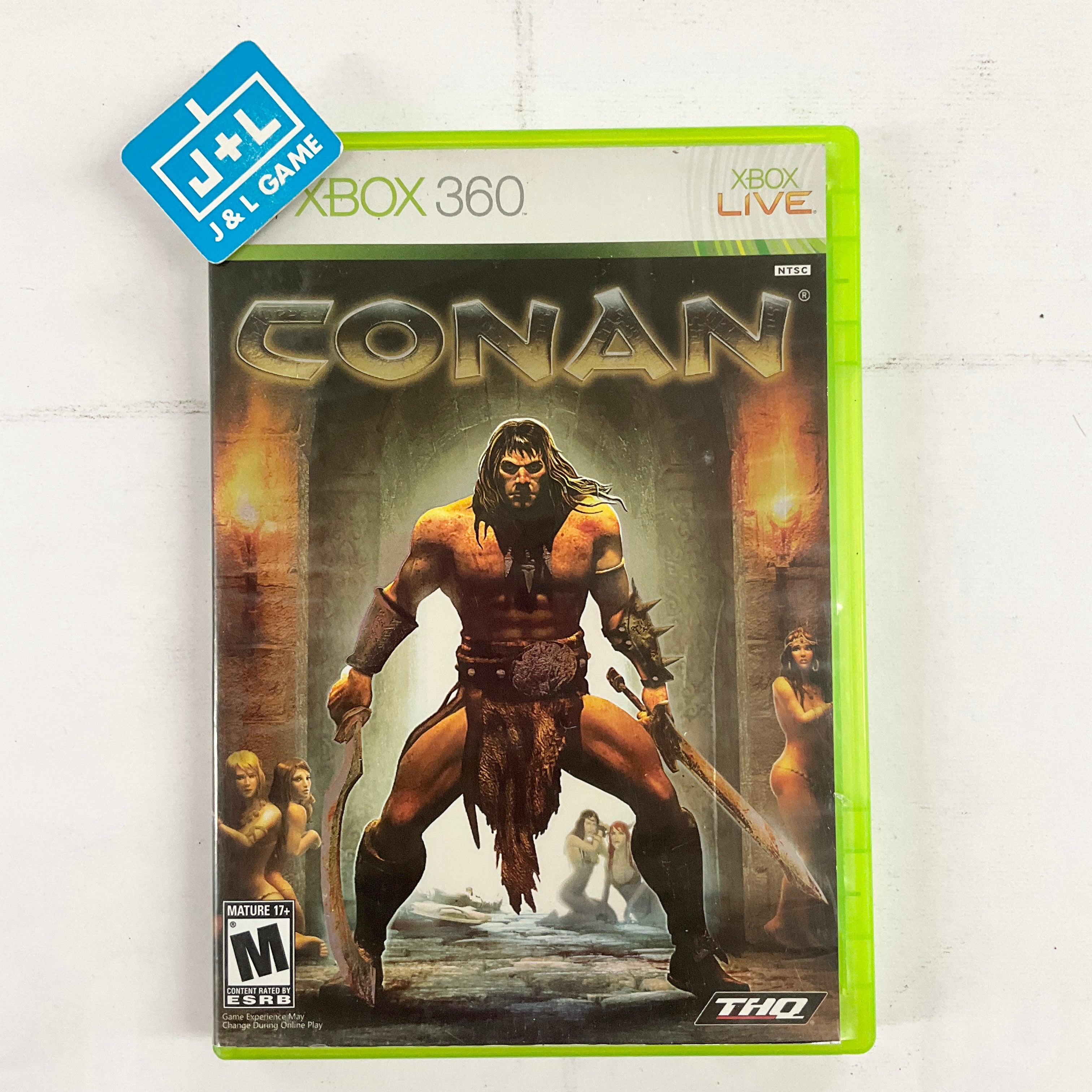 Conan - Xbox 360 [Pre-Owned] Video Games THQ   