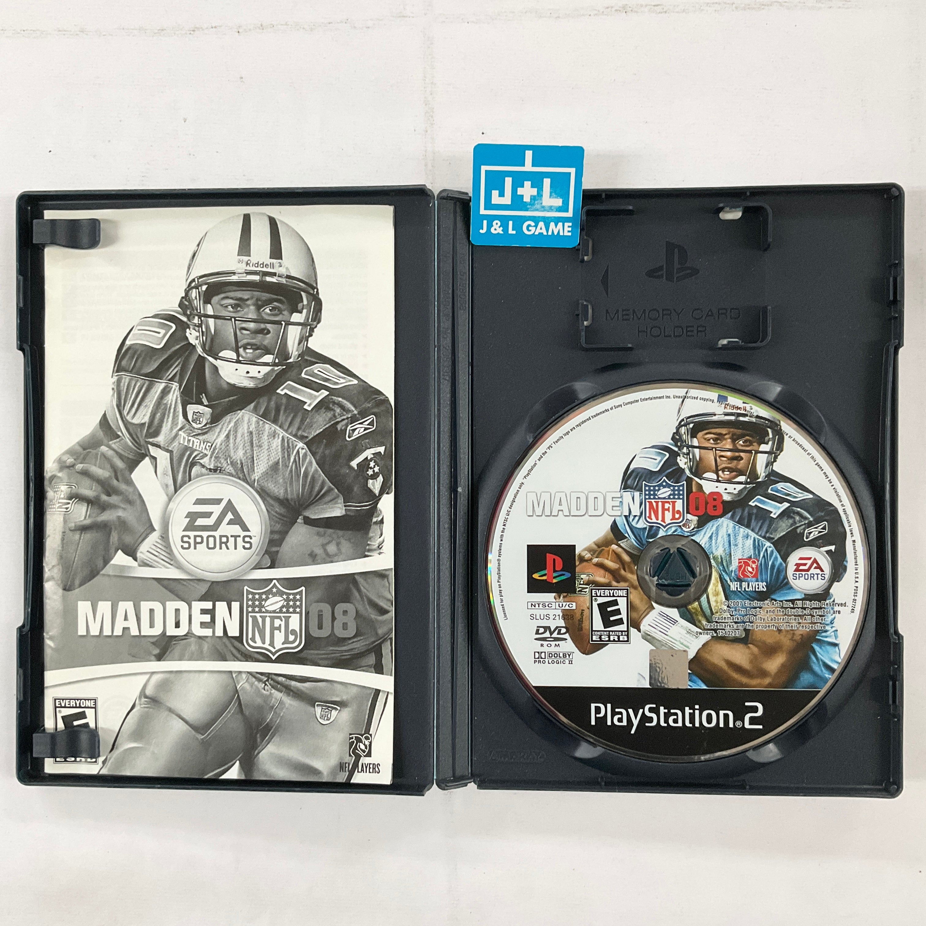 Madden NFL 08 - (PS2) PlayStation 2 [Pre-Owned] Video Games EA Sports   