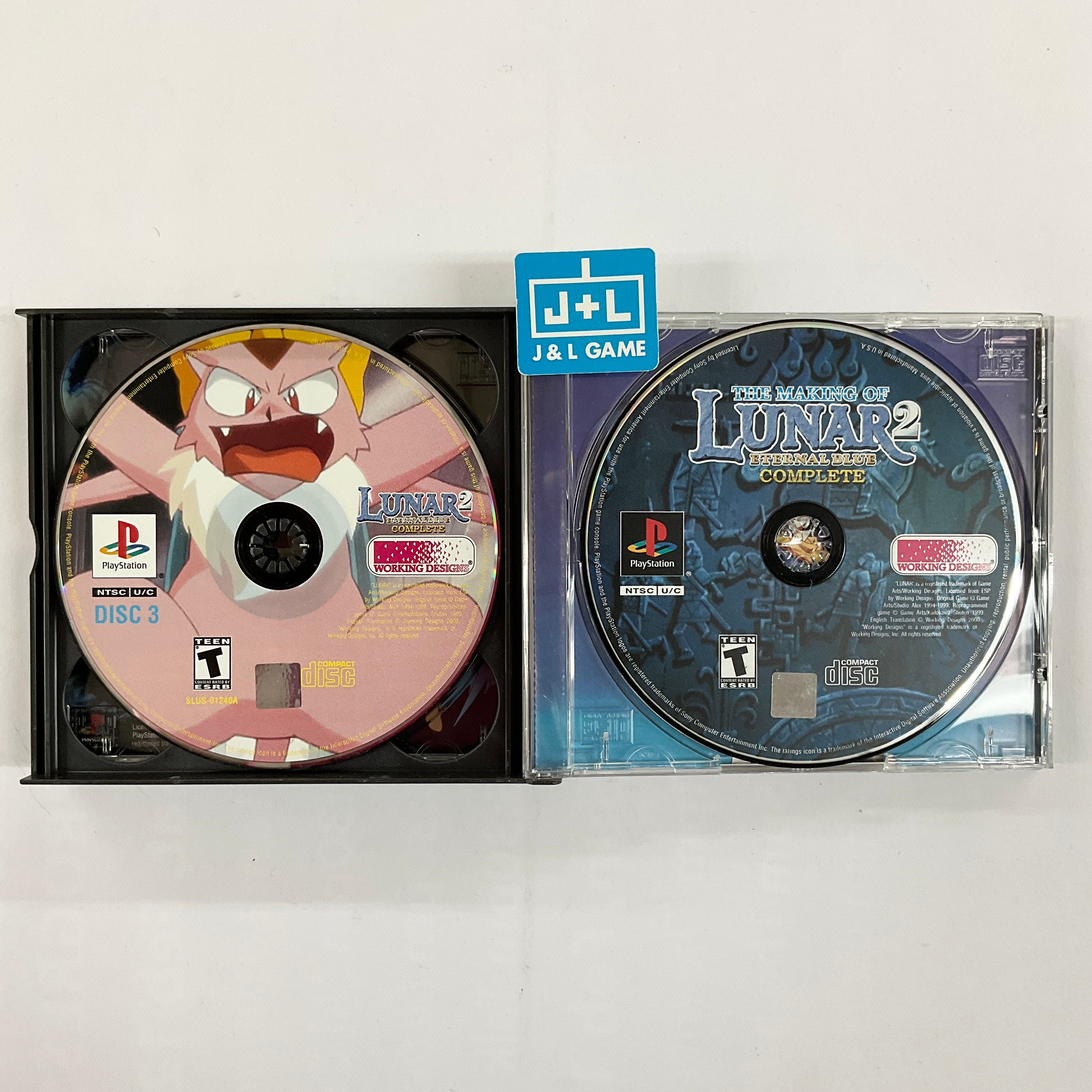 Lunar 2: Eternal Blue Complete - (PS1) PlayStation 1 [Pre