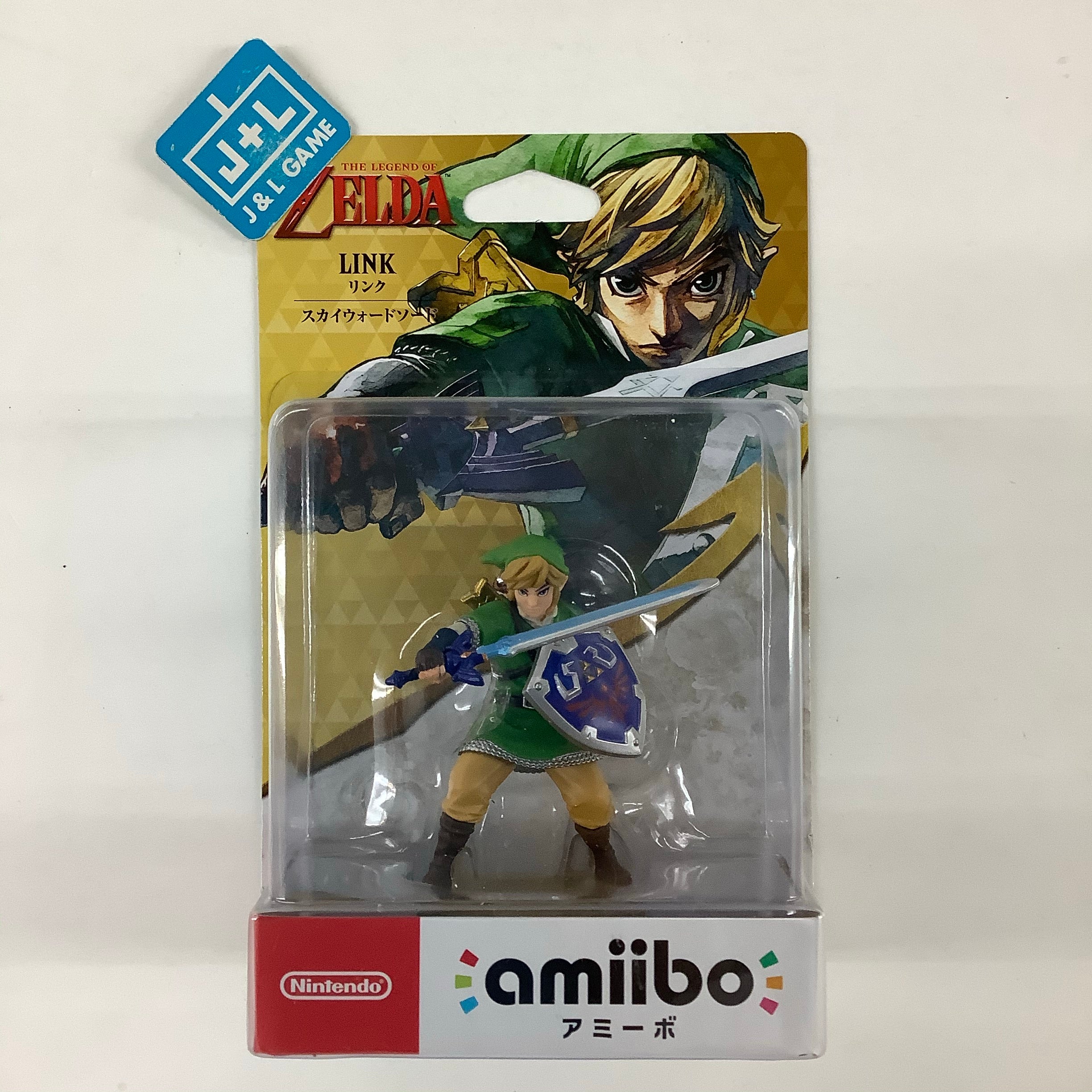 Link (The Legend of Zelda: Skyward Sword) - Nintendo WiiU Amiibo (Japanese Import) Amiibo Nintendo   
