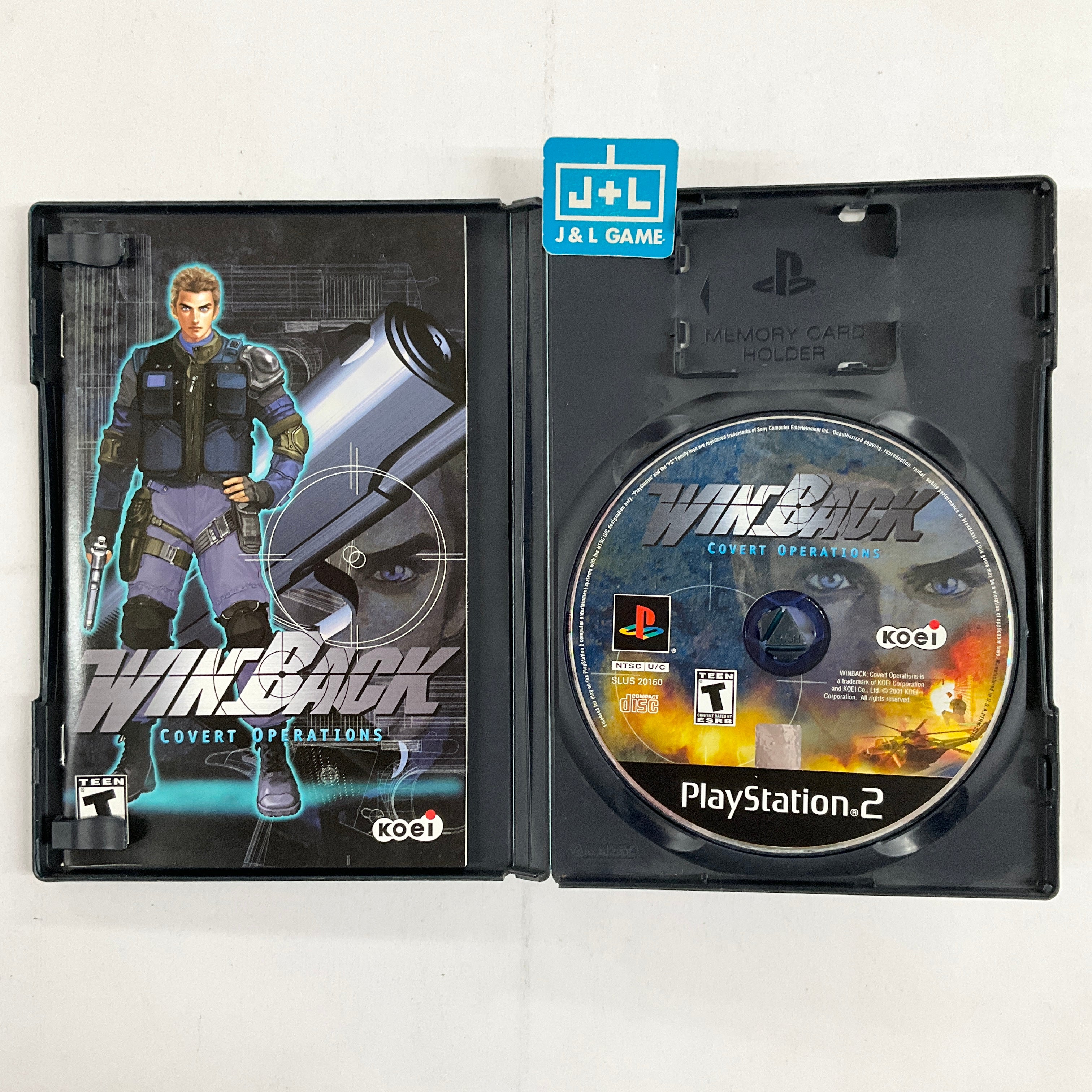 WinBack: Covert Operations - (PS2) PlayStation 2 [Pre-Owned] Video Games Tecmo Koei   