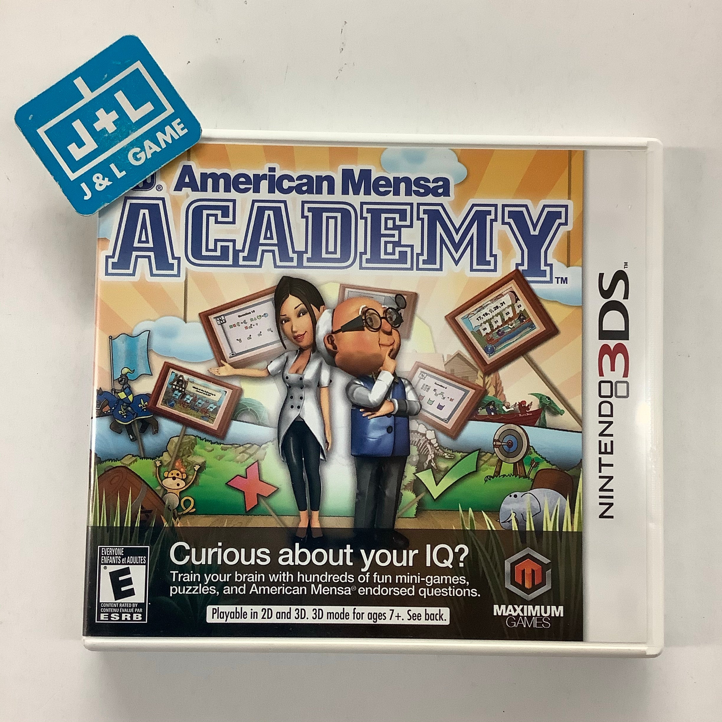 American Mensa Academy - Nintendo 3DS [Pre-Owned] Video Games Maximum Games   