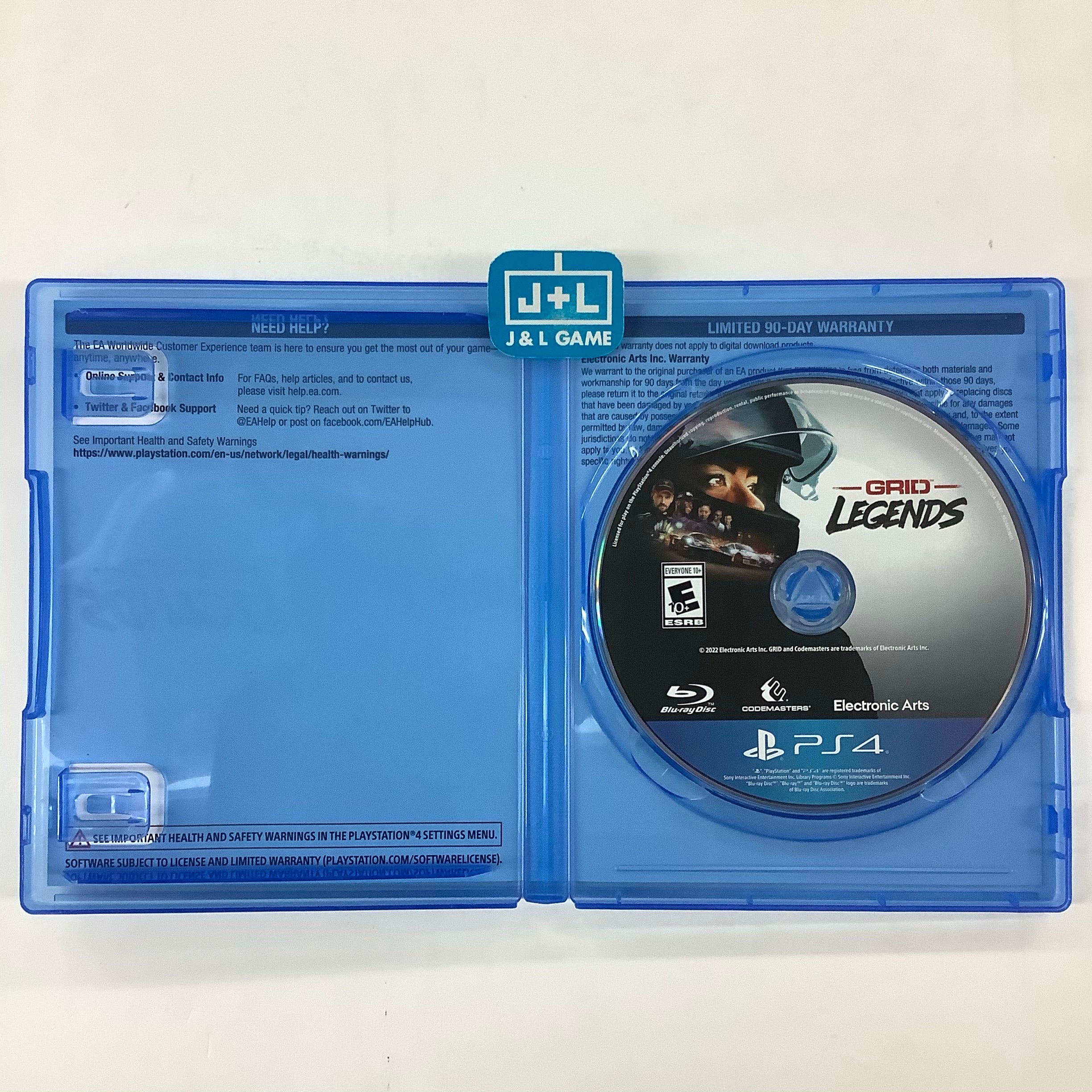 Grid Legends - (PS4) PlayStation 4 [UNBOXING] Video Games Electronic Arts   