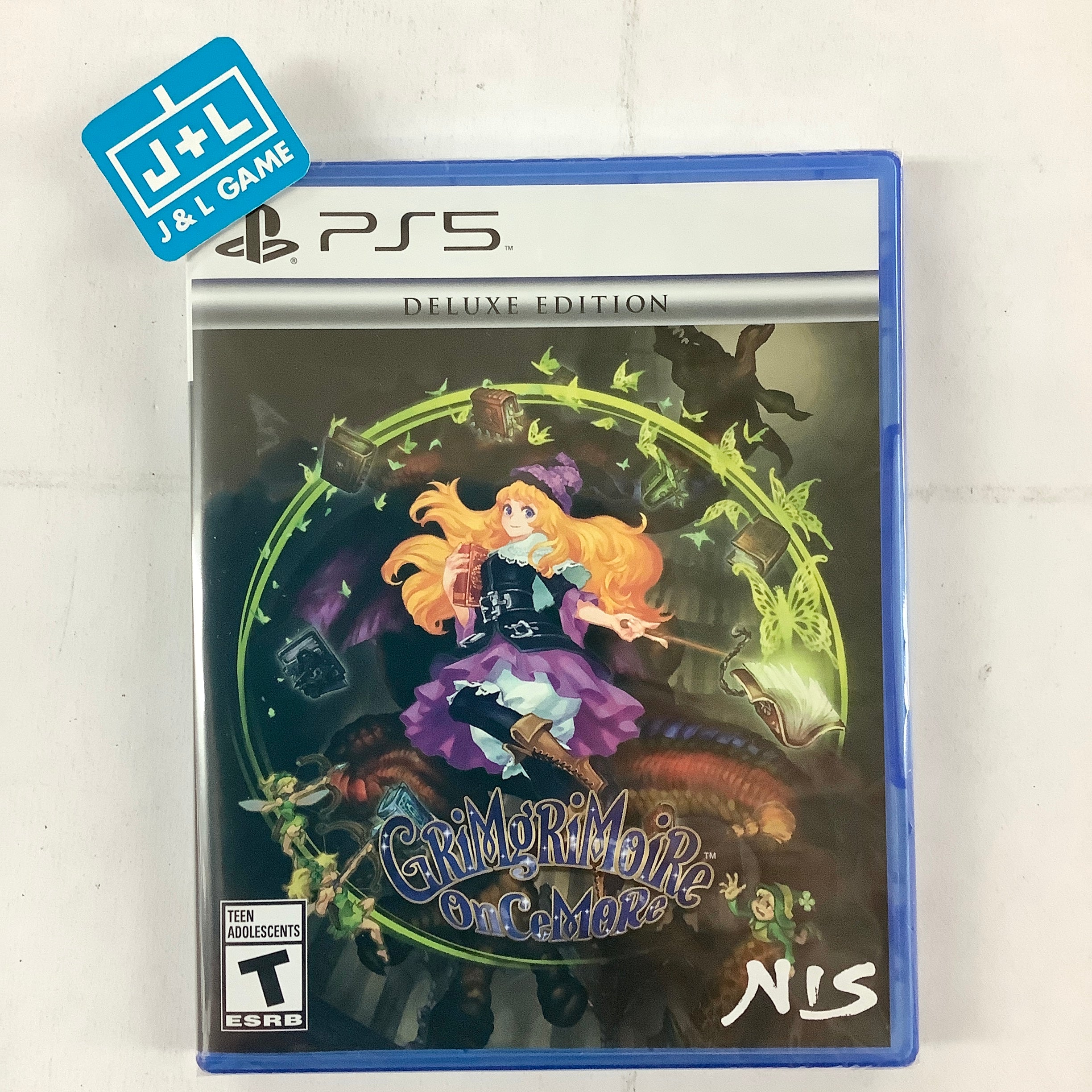 GrimGrimoire OnceMore: Deluxe Edition - (PS5) PlayStation 5 Video Games NIS America   