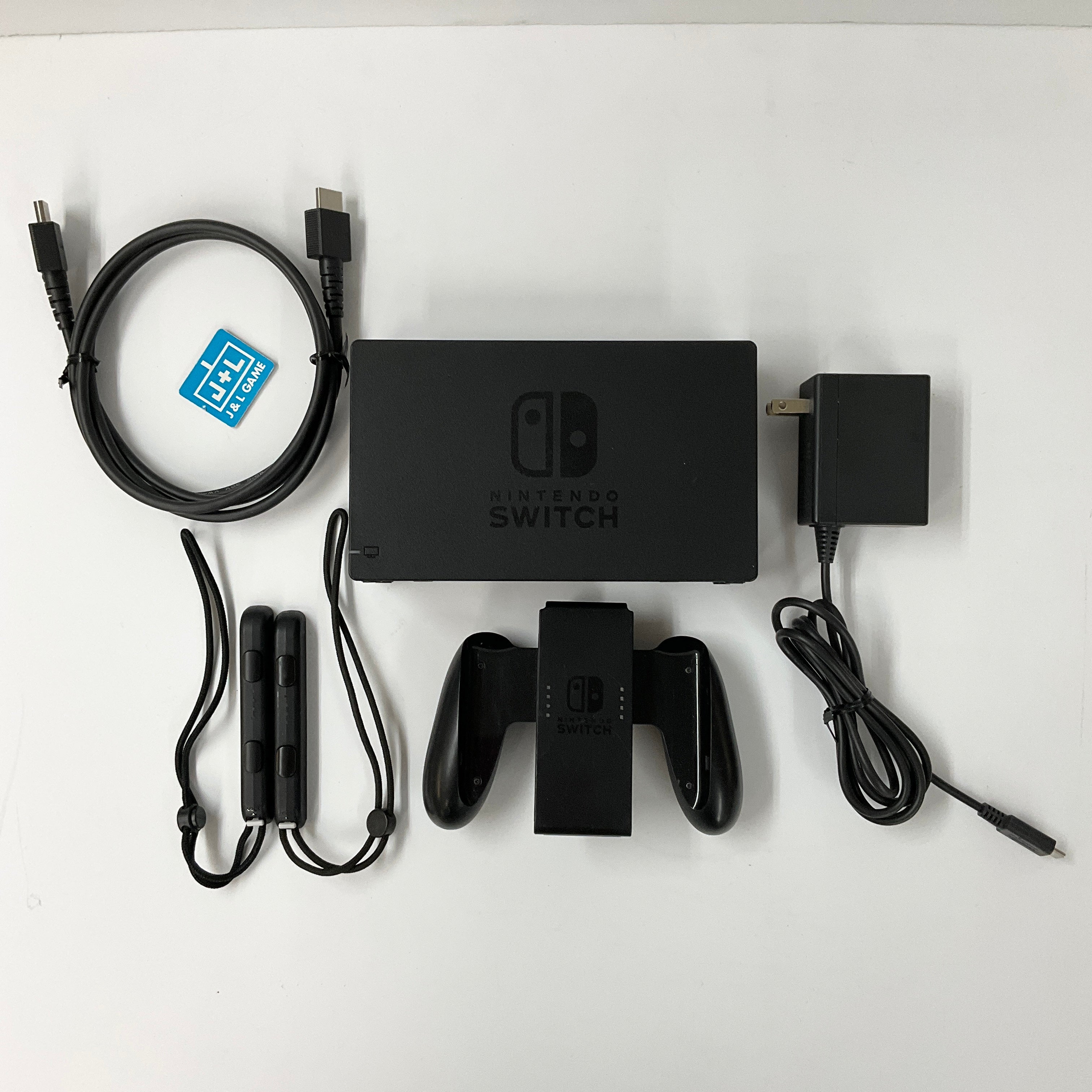 Nintendo Switch Console with Gray Joy-Con (L-R) - (NSW) Nintendo Switch [Pre-Owned] Consoles Nintendo   