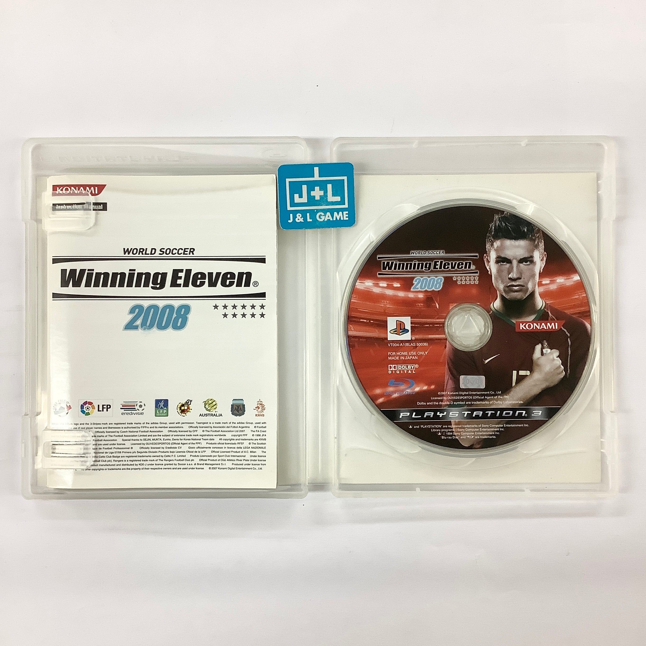 World Soccer Winning Eleven 2008 - (PS3) PlayStation 3 [Pre-Owned] (Asia Import) Video Games Konami   