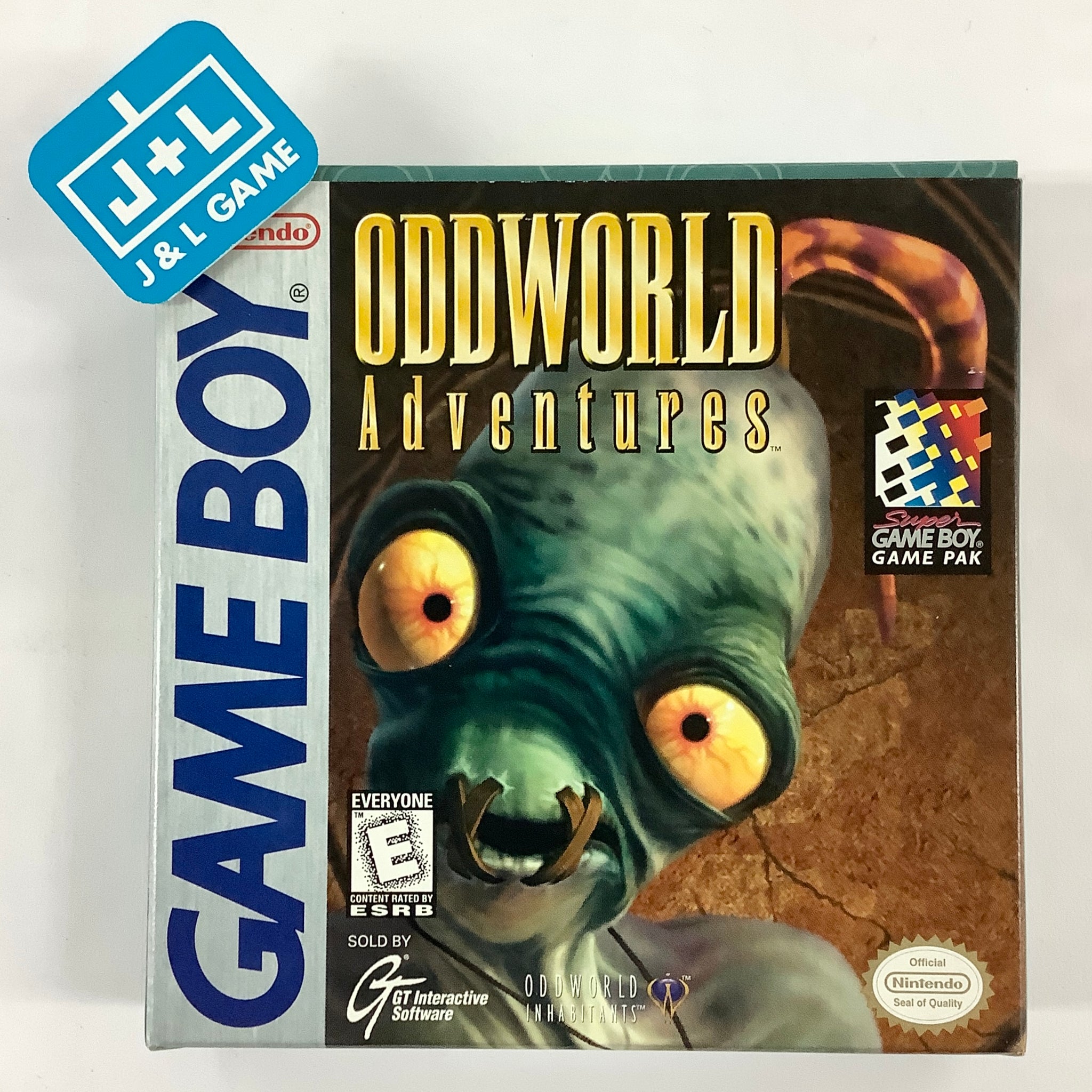 Oddworld Adventures - (GB) Game Boy [Pre-Owned] Video Games GT Interactive   