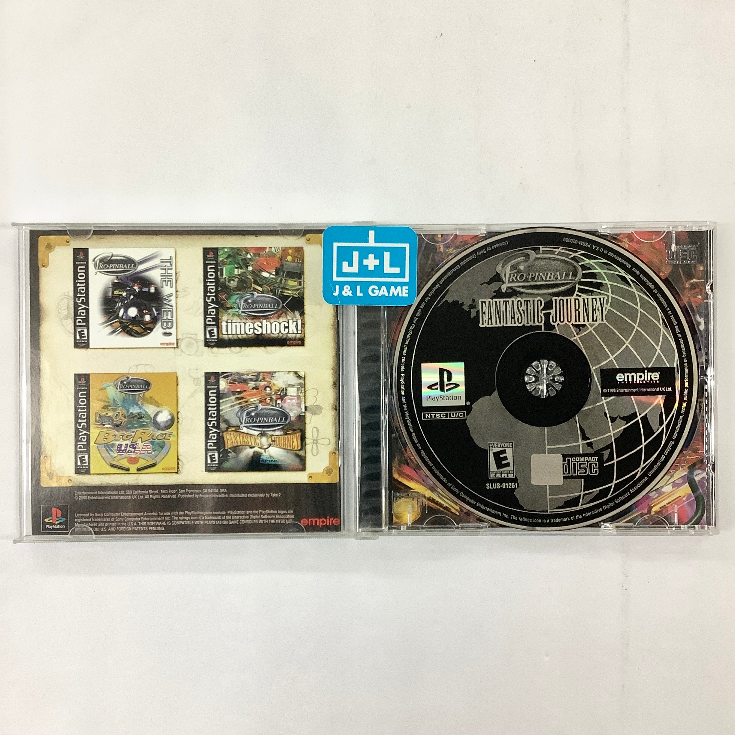 Pro Pinball: Fantastic Journey - (PS1) PlayStation 1 [Pre-Owned] Video Games Take-Two Interactive   