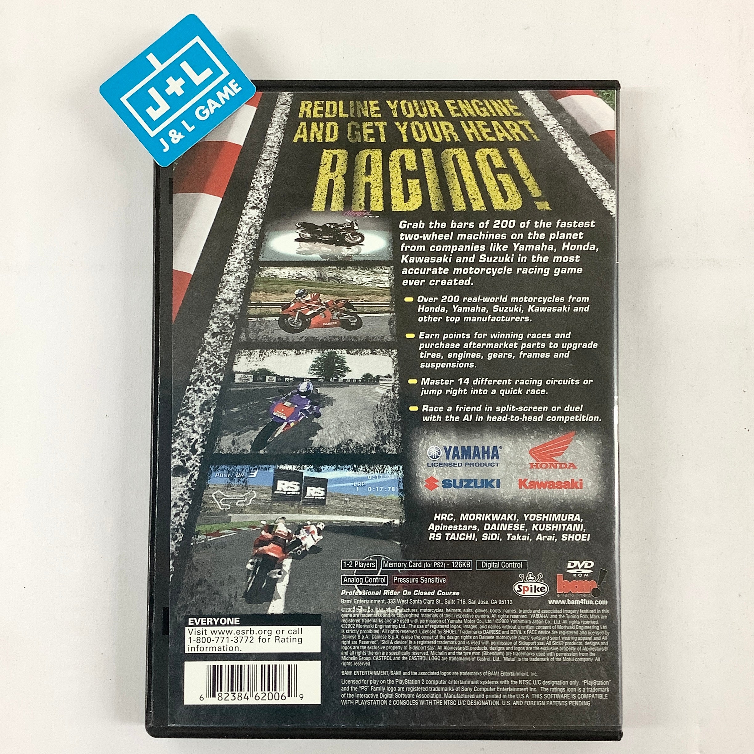 RS: Riding Spirits - (PS2) PlayStation 2 [Pre-Owned] Video Games Spike   