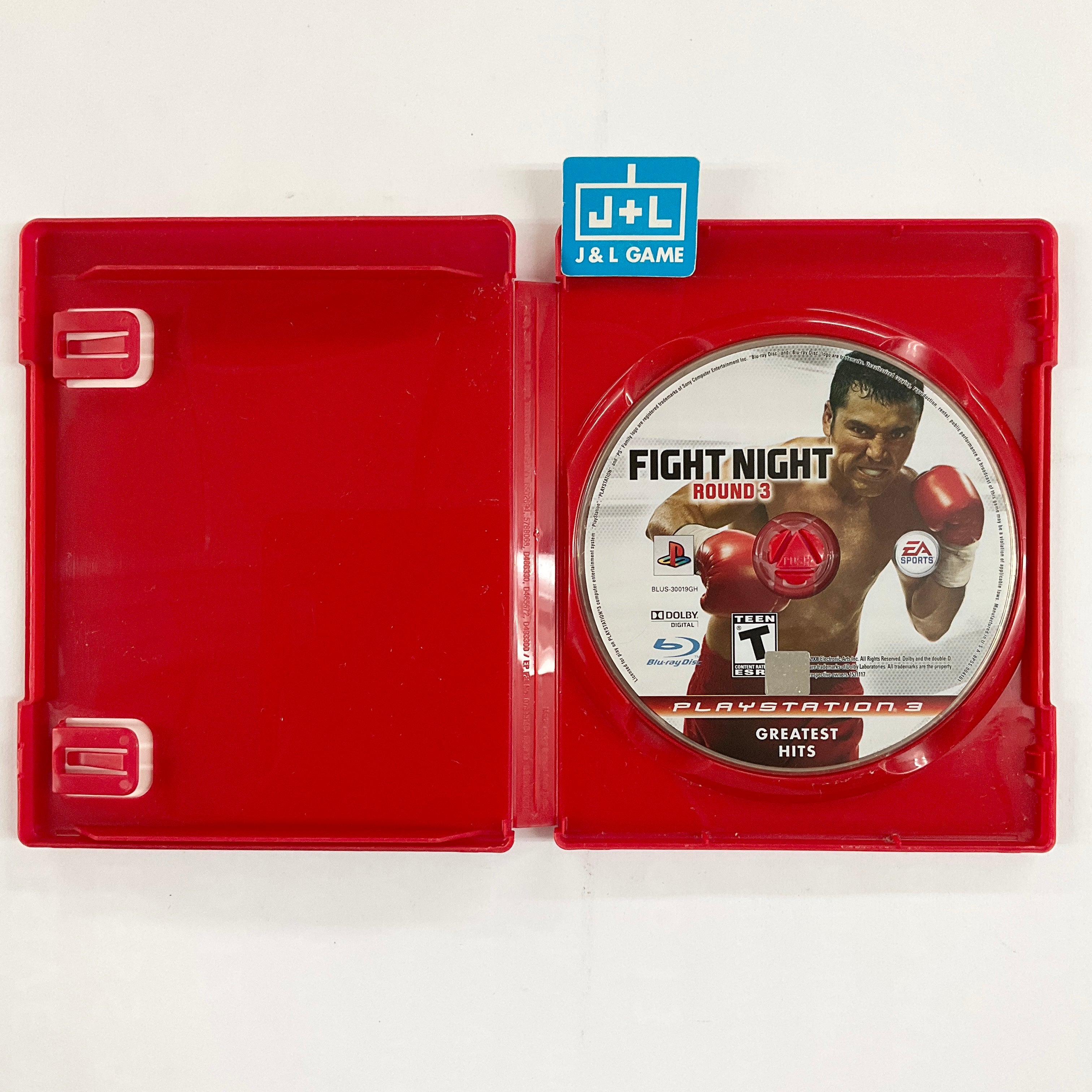 Fight Night Round 3 (Greatest Hits) - (PS3) PlayStation 3 [Pre-Owned] Video Games EA Sports   