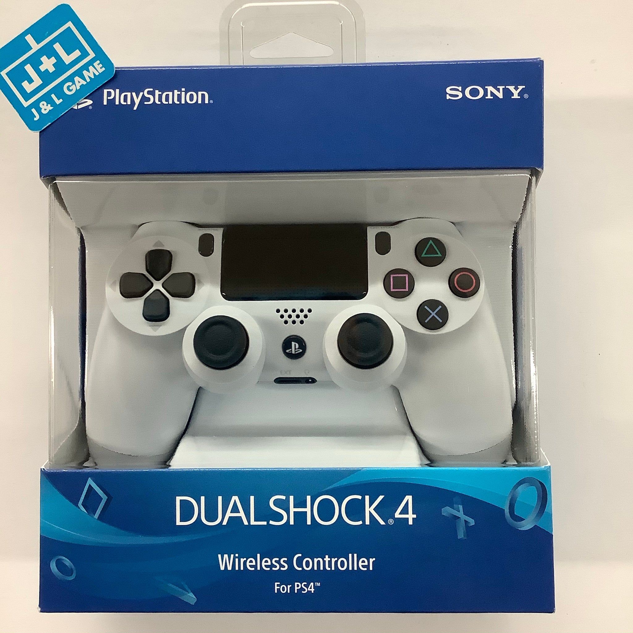 Sony DualShock 4 Wireless Controller Glacier White PS4 PlayStati sony-dualshock-4-wireless-controller-glacier-white-ps4-playstati