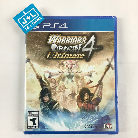 Warriors Orochi 4 Ultimate - (PS4) PlayStation 4 Video Games KT   