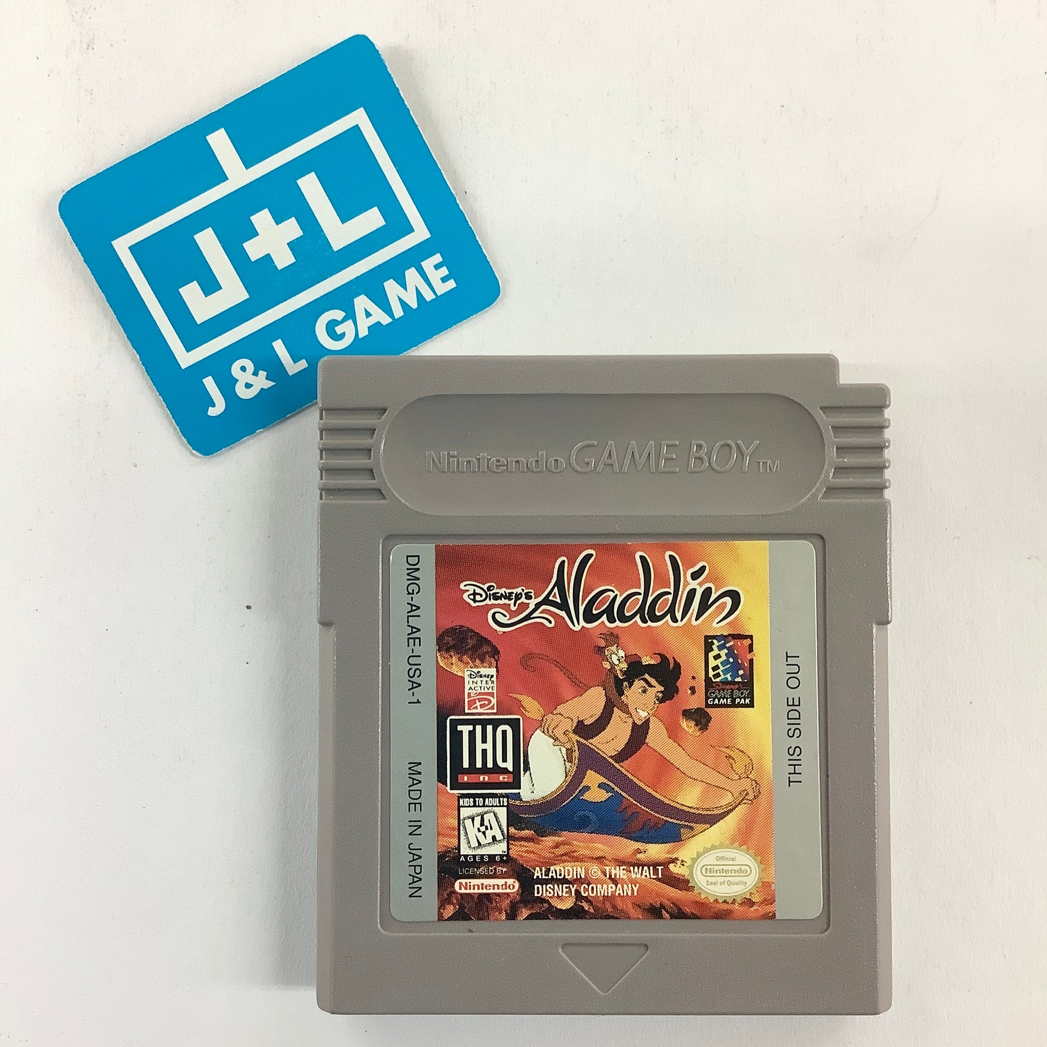 Disney's Aladdin - (GB) Game Boy [Pre-Owned] Video Games Virgin Interactive   