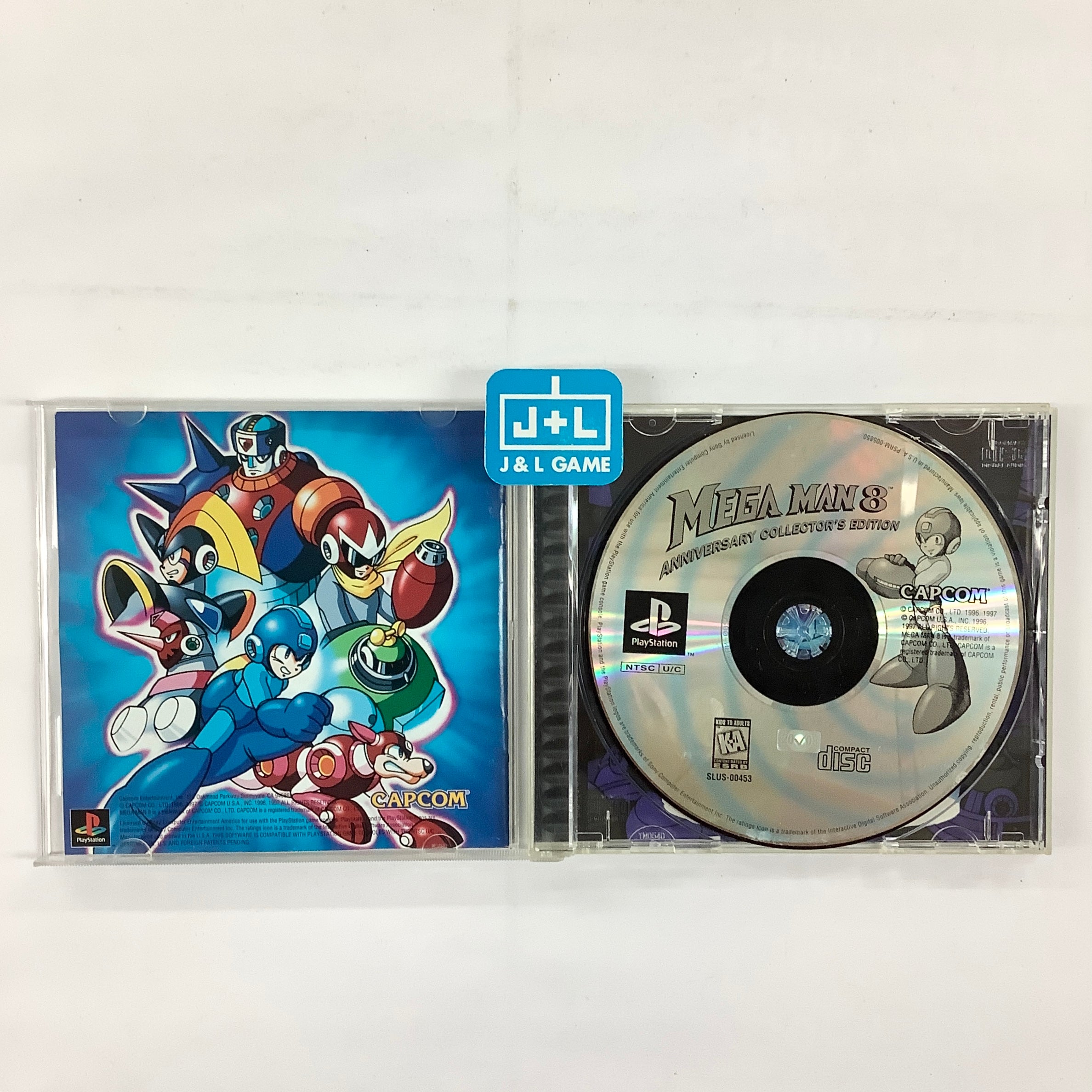 Mega Man 8 (Anniversary Edition) - (PS1) PlayStation 1 [Pre-Owned] Video Games Capcom   