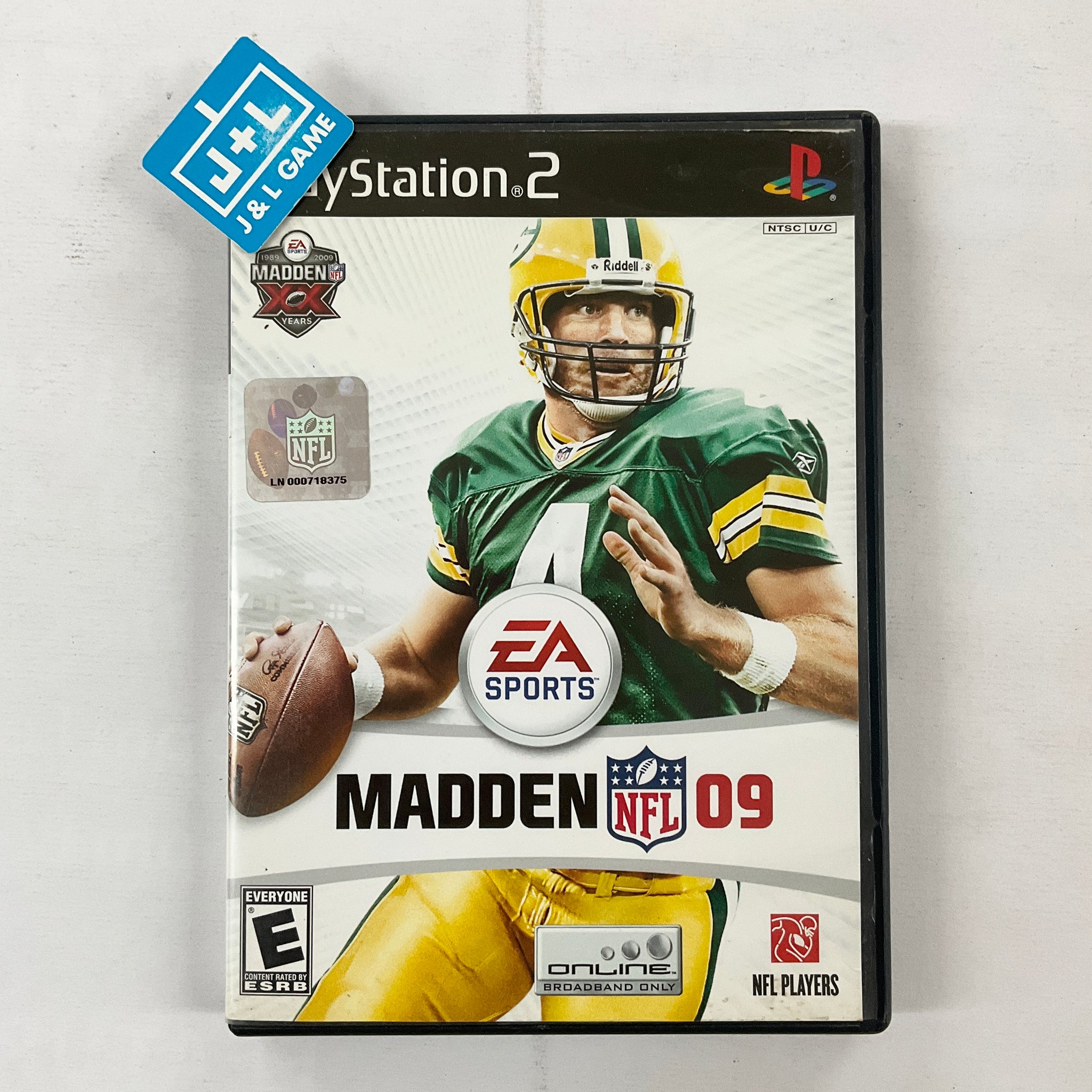 Madden NFL 09 - (PS2) PlayStation 2 [Pre-Owned] – J&L Video Games New York  City