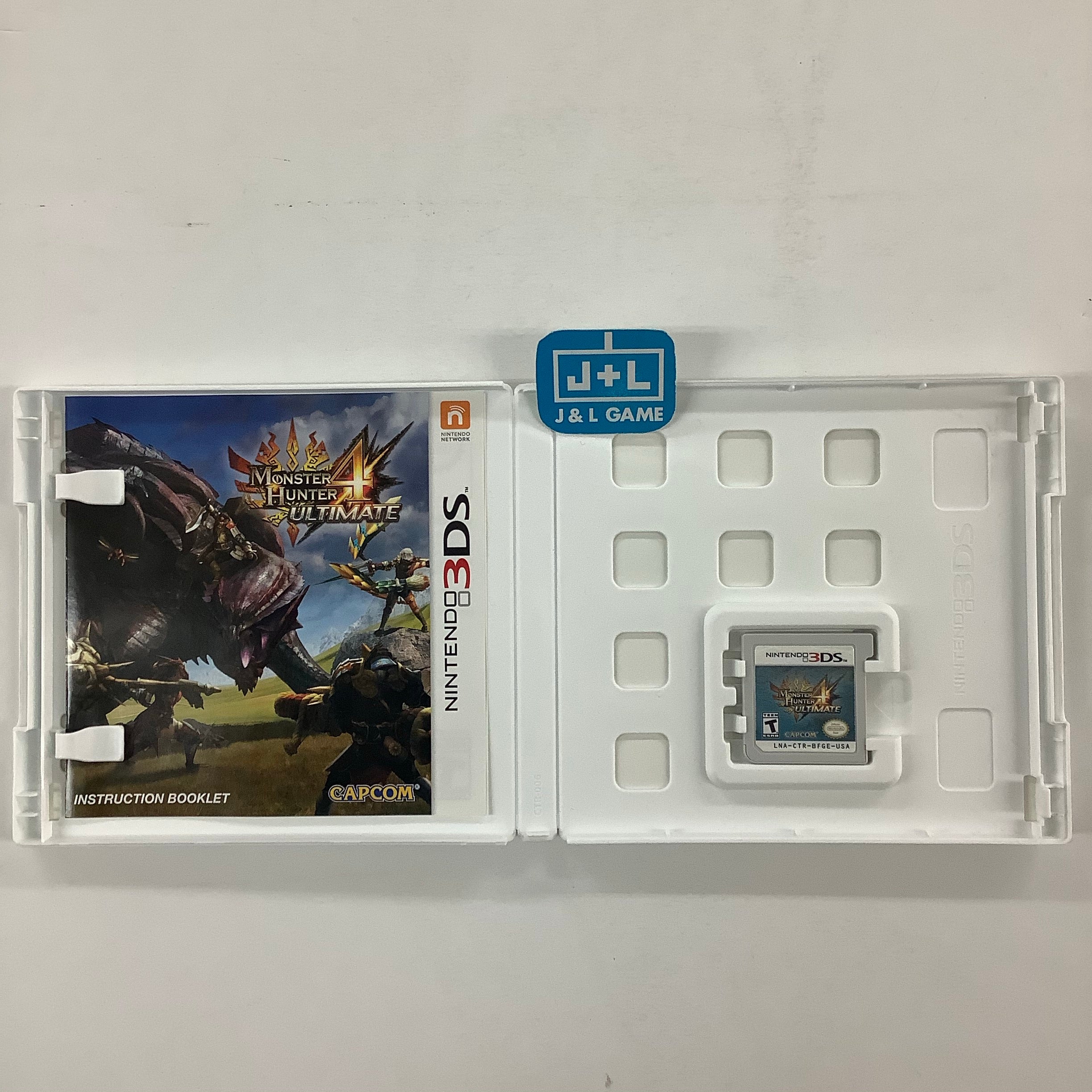 Monster Hunter 4 Ultimate - Nintendo 3DS [Pre-Owned] Video Games Capcom   