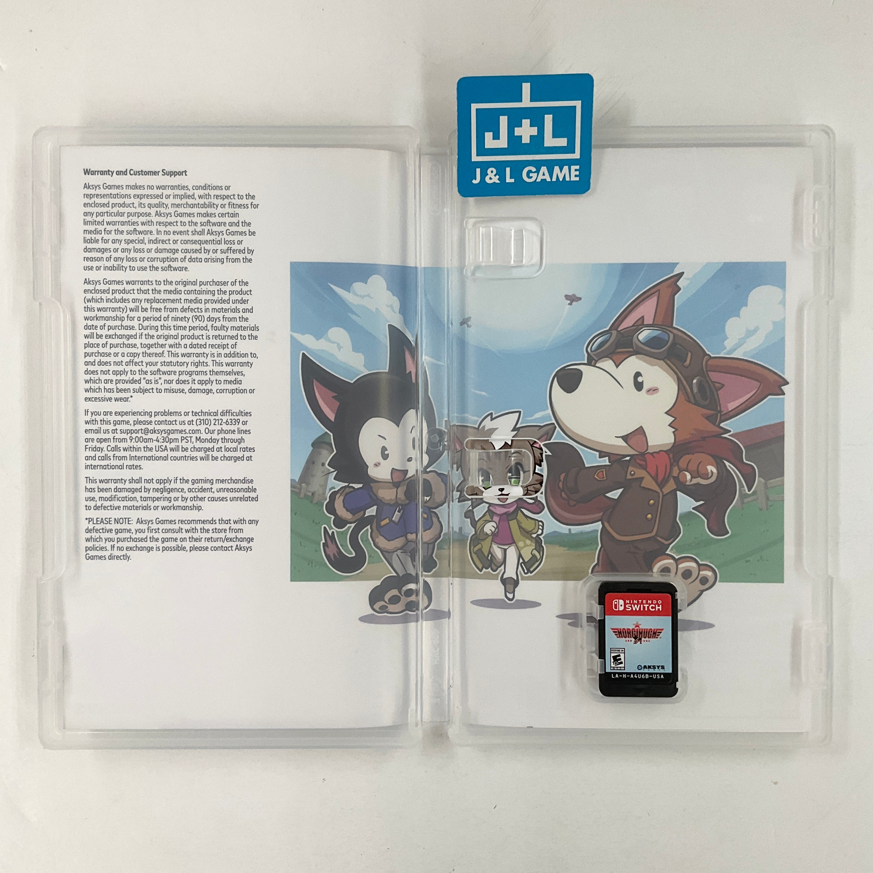 Horgihugh and Friends - (NSW) Nintendo Switch [Pre-Owned] Video Games Aksys Games   