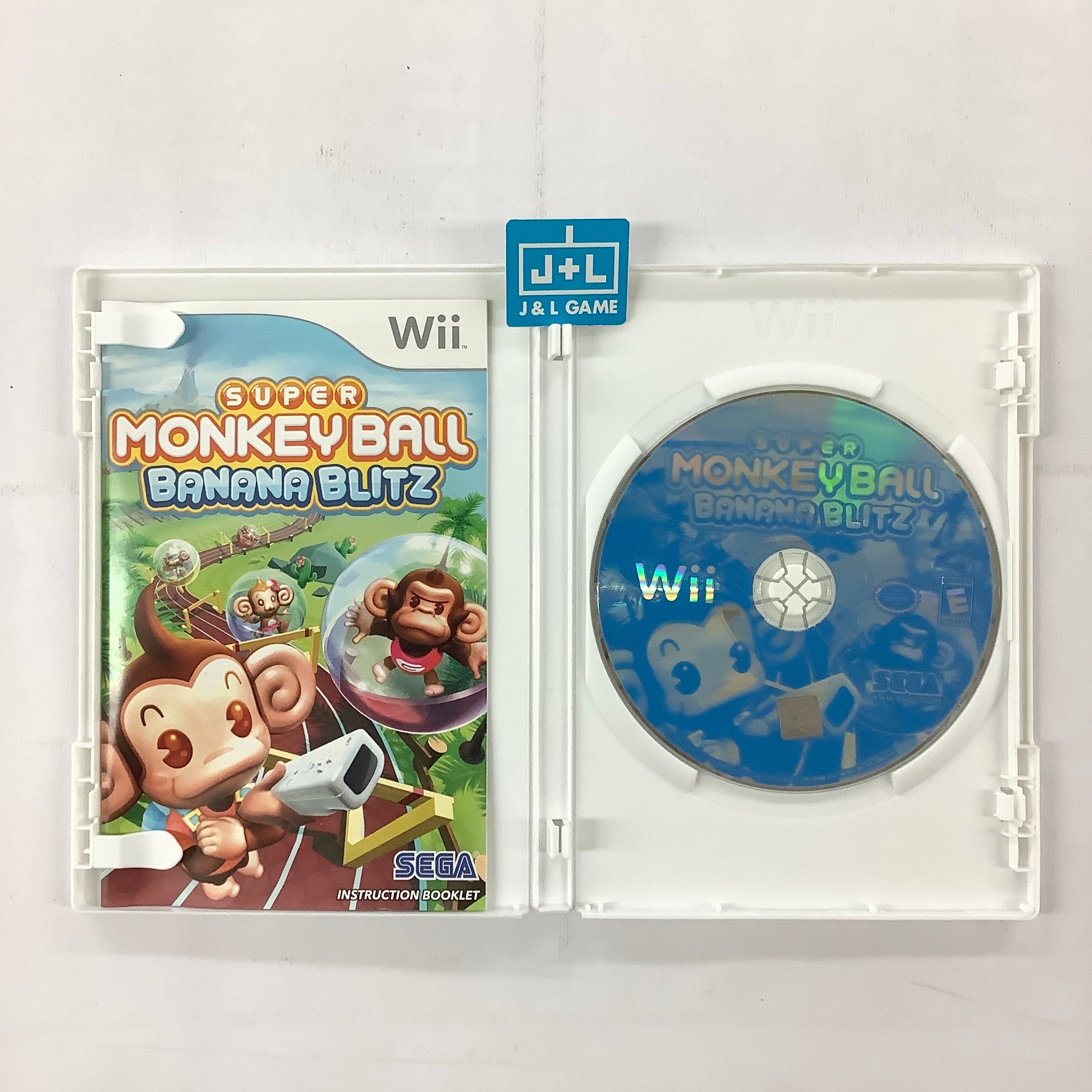 Super Monkey Ball: Banana Blitz - Nintendo Wii [Pre-Owned] Video Games Sega   