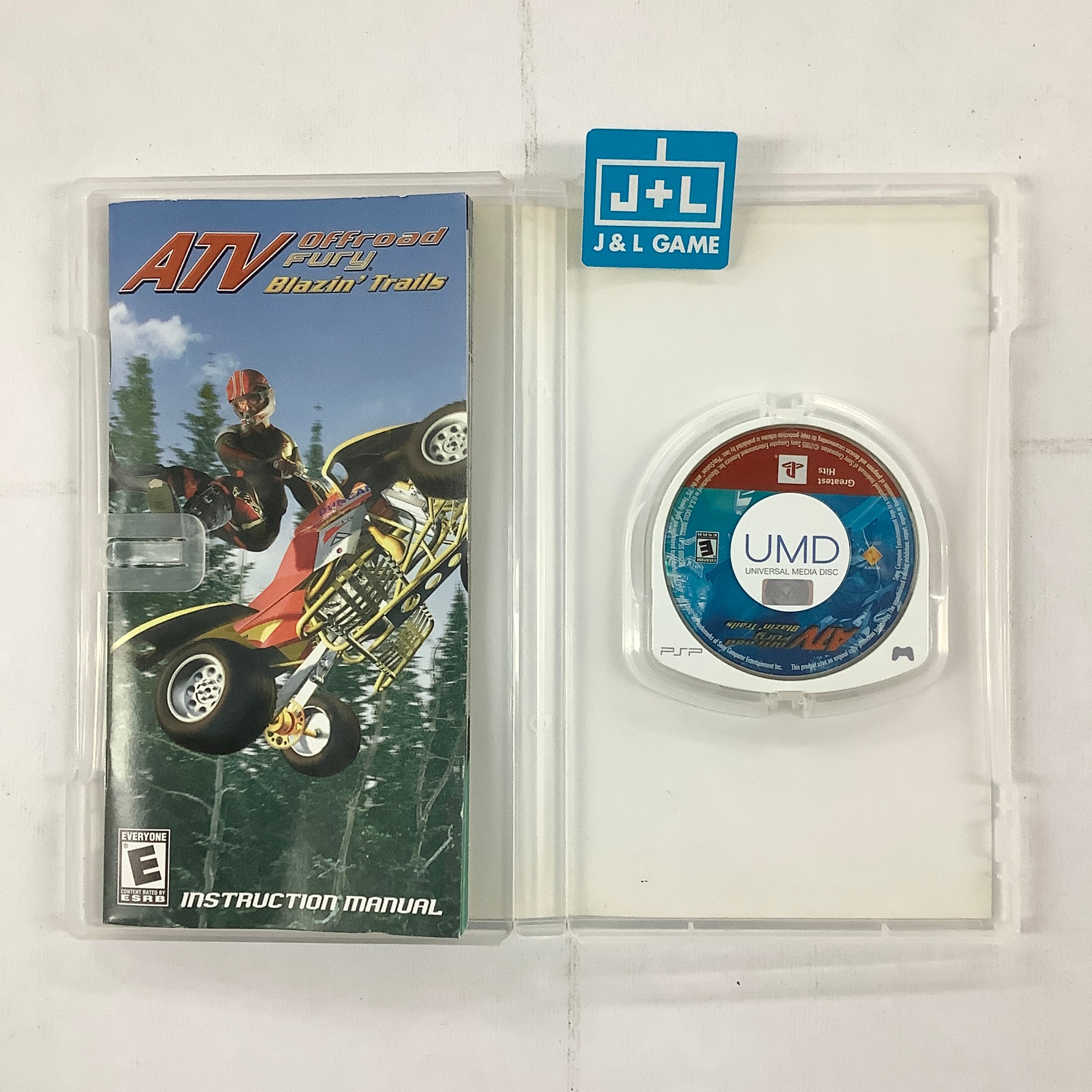 ATV Offroad Fury: Blazin' Trails (GH) - Sony PSP [Pre-Owned] Video Games SCEA   