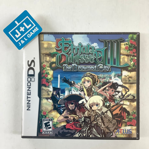 Etrian Odyssey III: The Drowned City - (NDS) Nintendo DS Video Games Atlus   