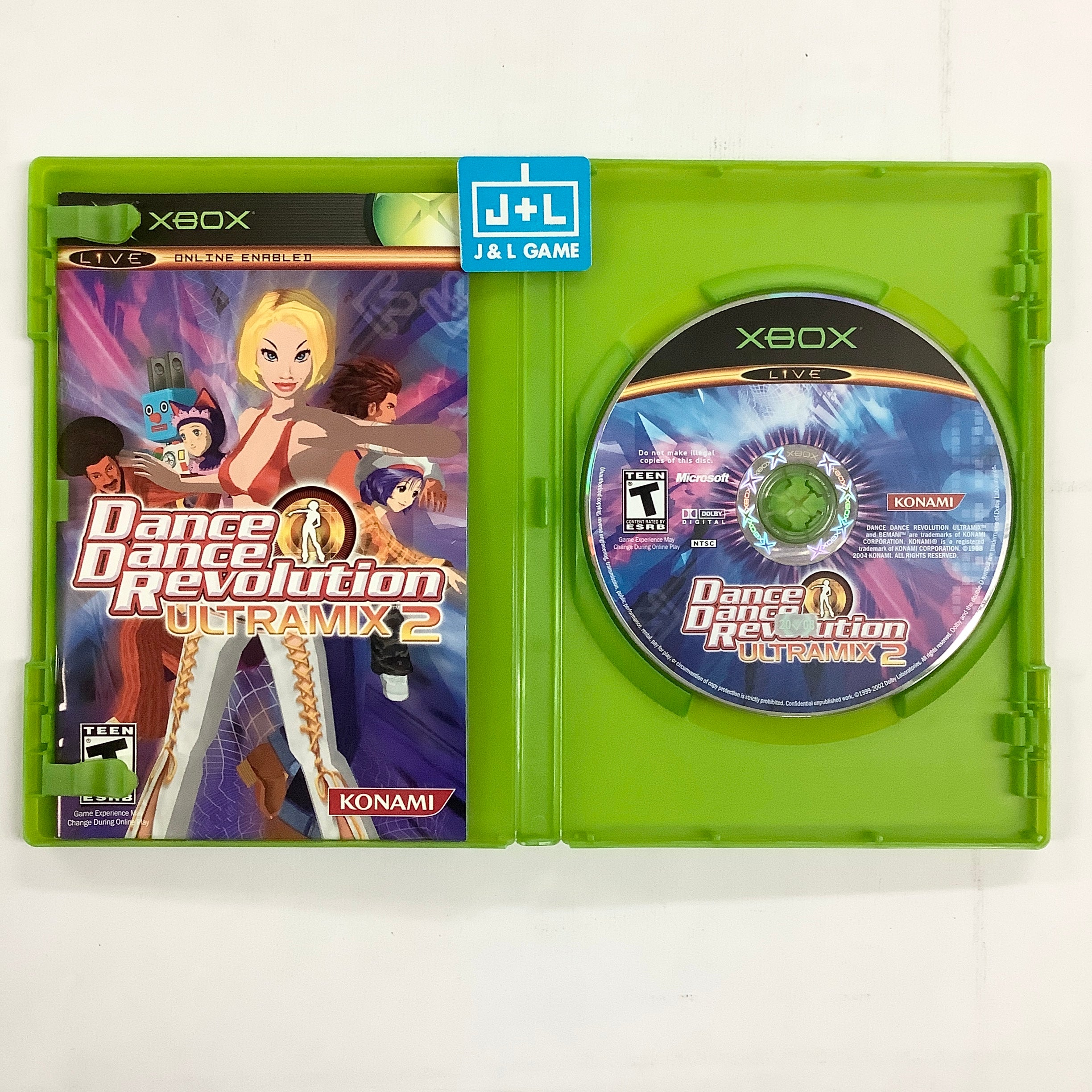 Dance Dance Revolution Ultramix 2 - (XB) Xbox [Pre-Owned] Video Games Konami   