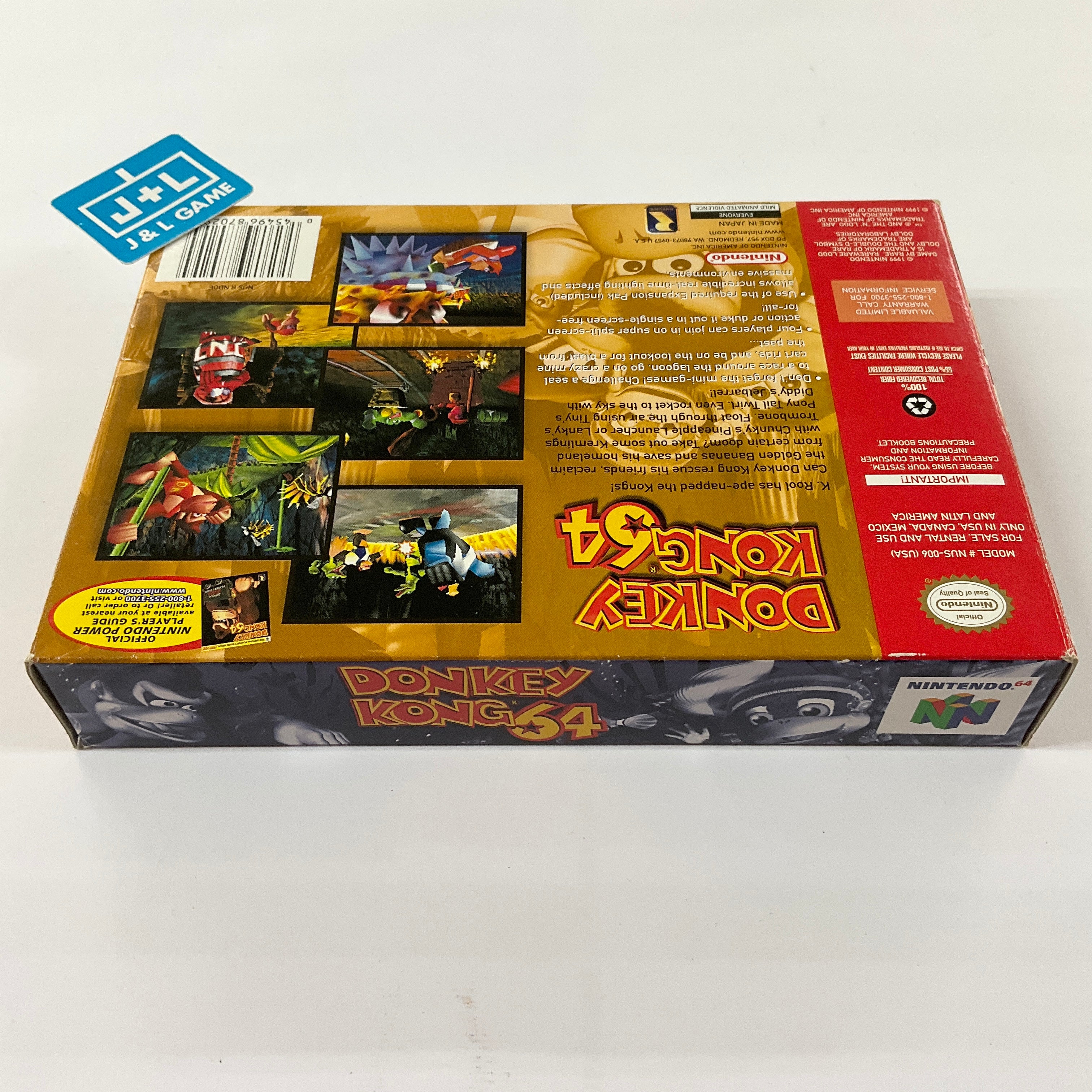 Donkey Kong 64 - (N64) Nintendo 64 [Pre-Owned] Video Games Nintendo   