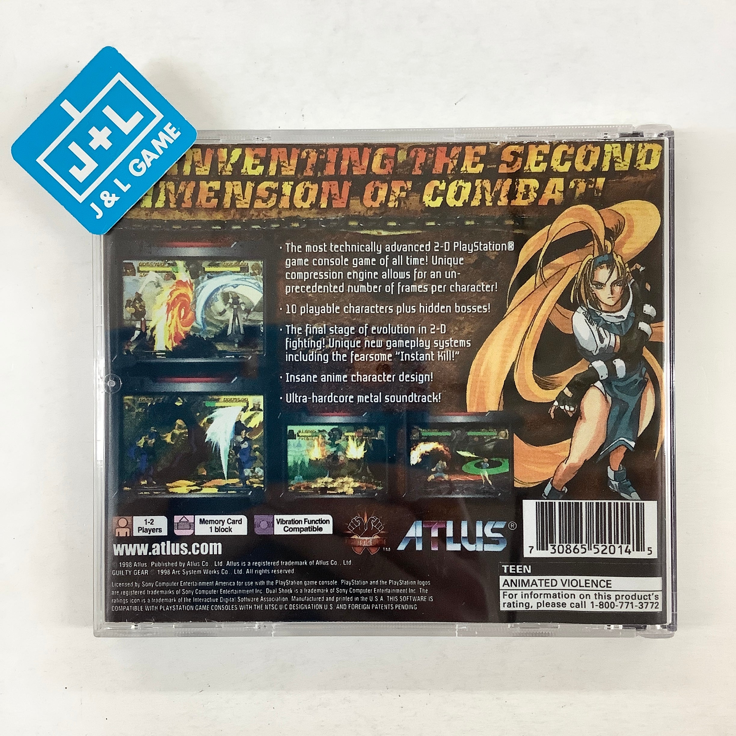 guilty gear ps1 cover Guilty Gear