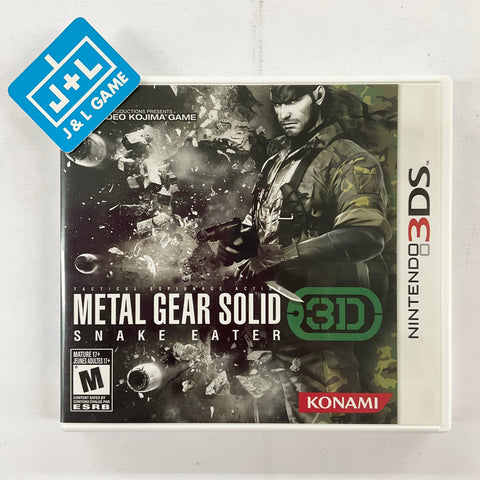 Metal Gear Solid: Snake Eater 3D - Nintendo 3DS [Pre-Owned] Video Games Konami   