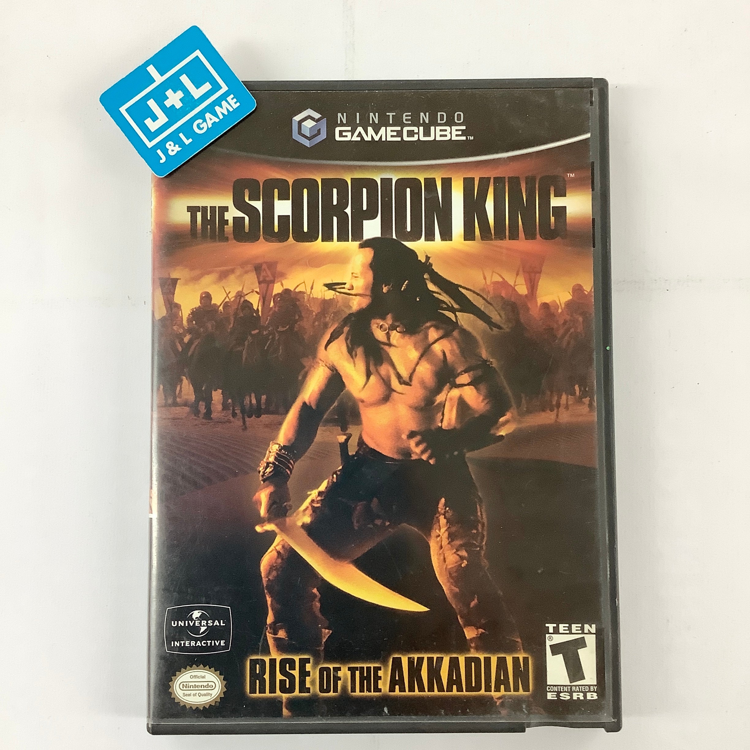 Le Roi Scorpion : L'ascension De L'akkadien Sur Gamecube - Complet Notice - PAL - Bon état