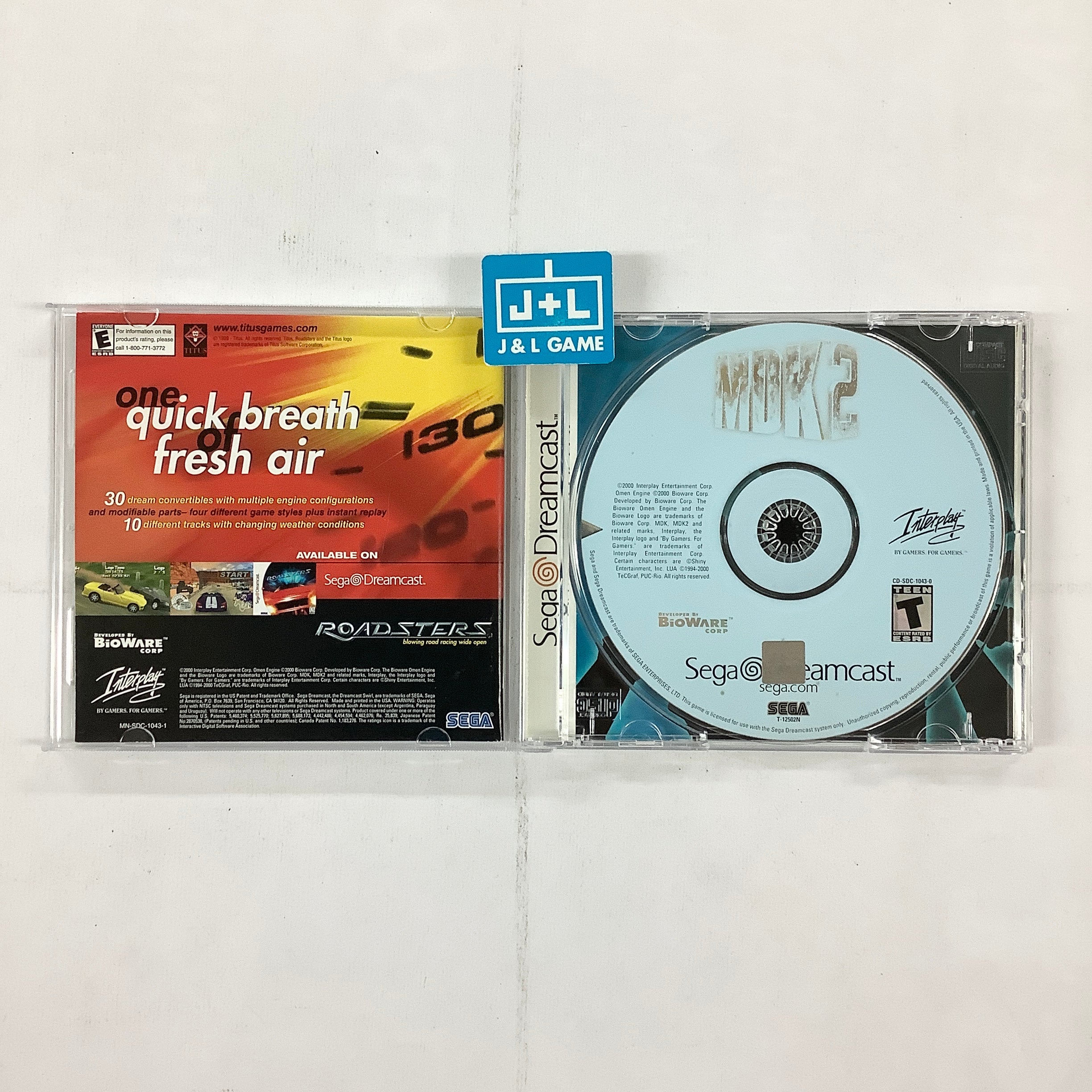 MDK2 - (DC) SEGA Dreamcast  [Pre-Owned] Video Games Interplay   
