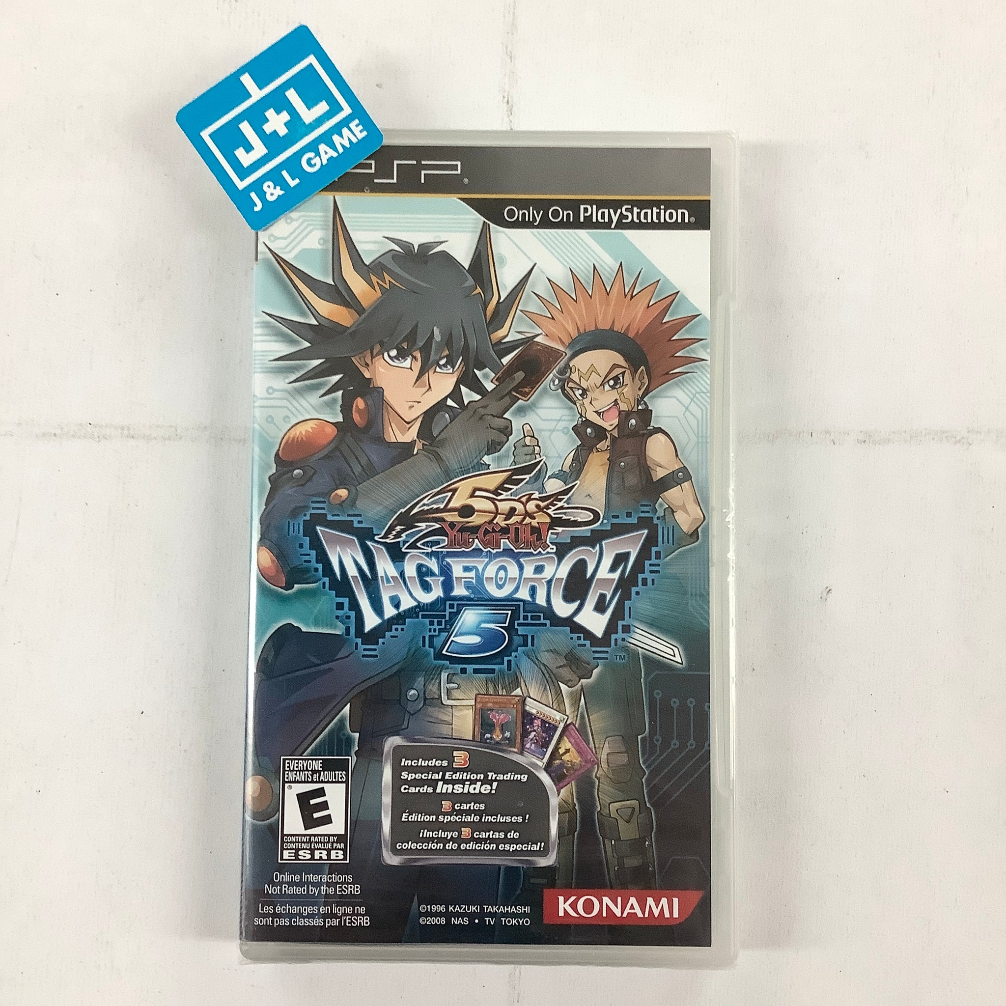 psp YU-GI-OH! 5D's Tag Force 4 + Limited Edition Cards (Works on US  Consoles)