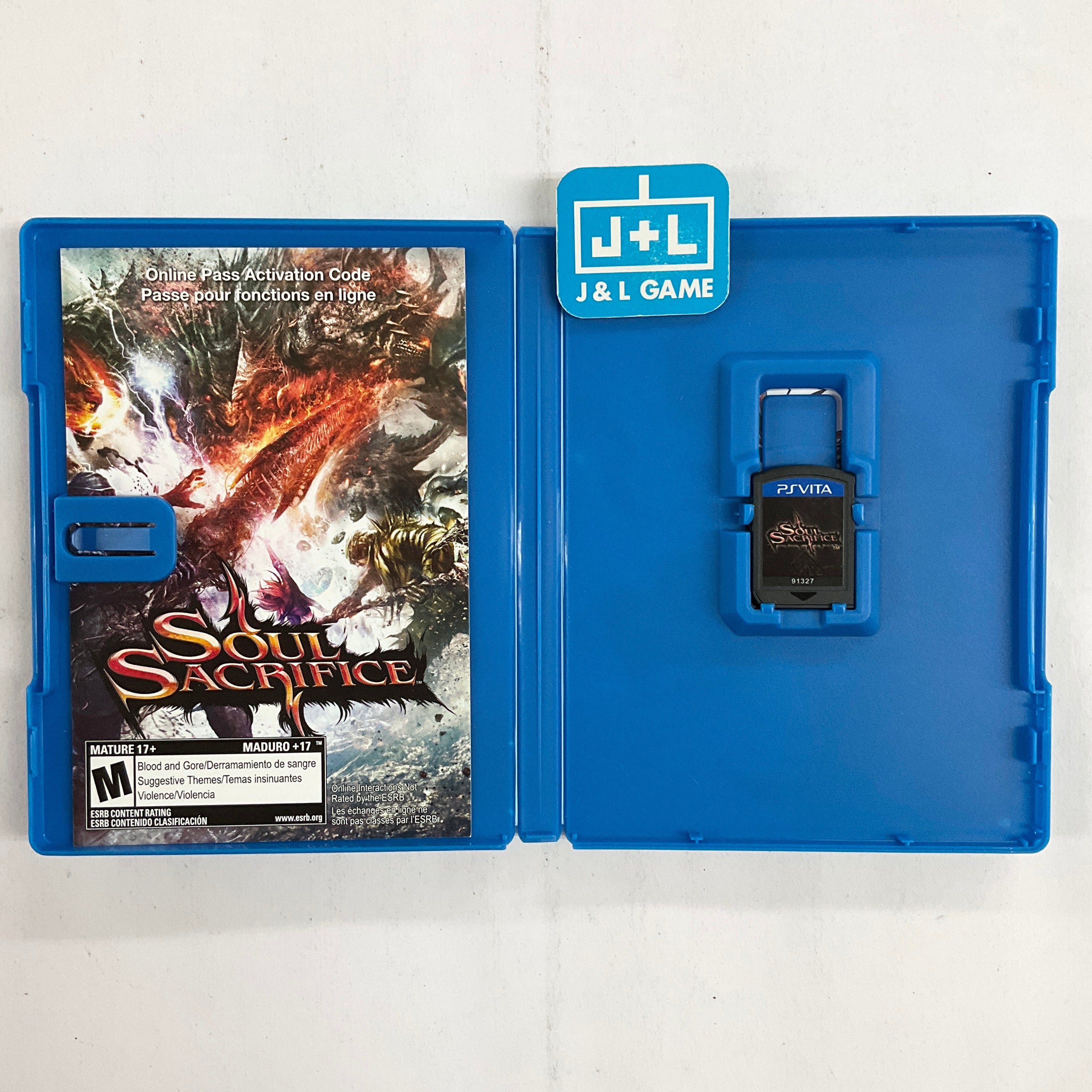 Soul Sacrifice - (PSV) PlayStation Vita [Pre-Owned] Video Games SCEA   