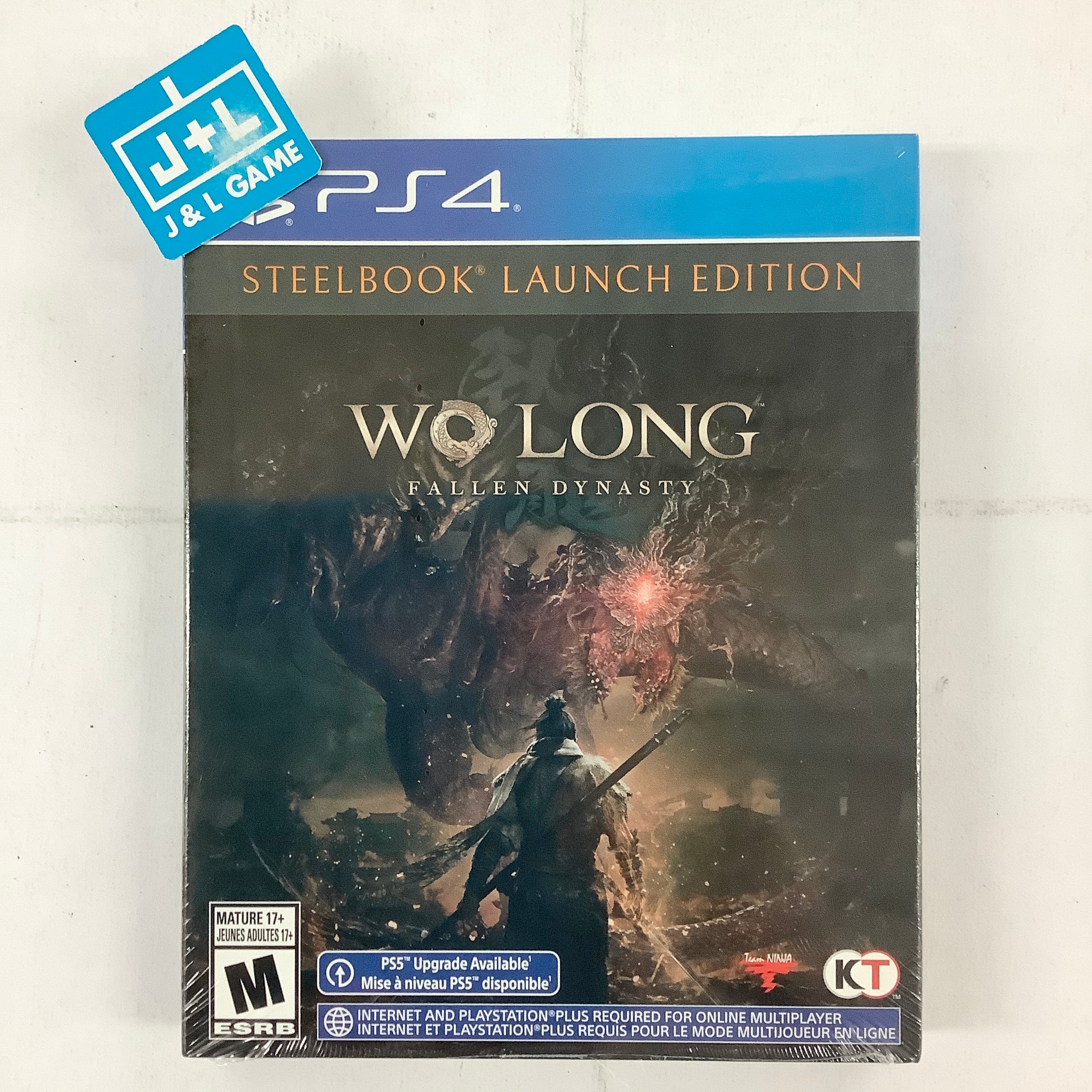 Wo Long: Fallen Dynasty (Steelbook Launch Edition) - (PS4) PlayStation 4 Video Games KT   