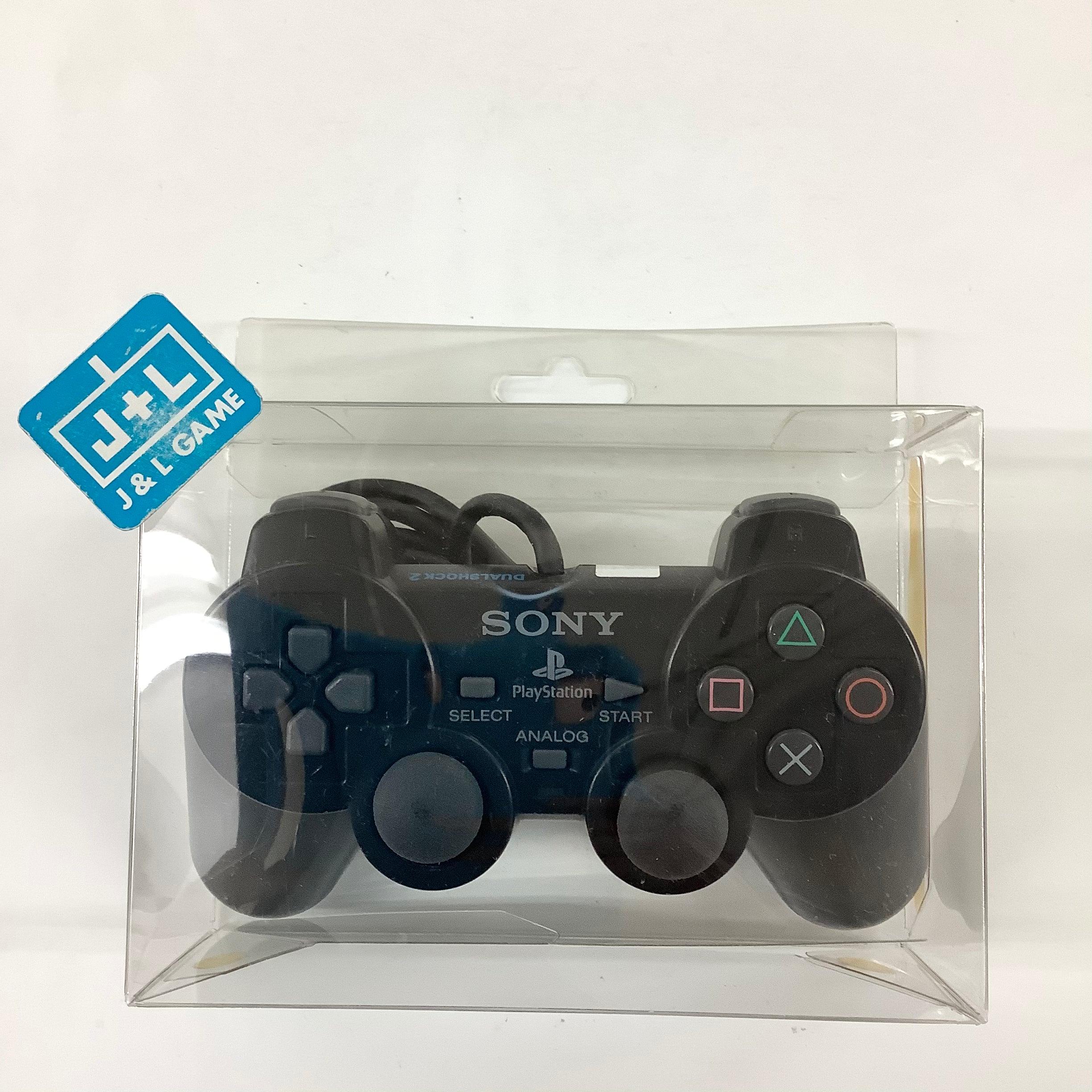 Sony Dualshock 2 Controller (Black) - (PS2) PlayStation 2 [Pre-Owned] Accessories Sony   