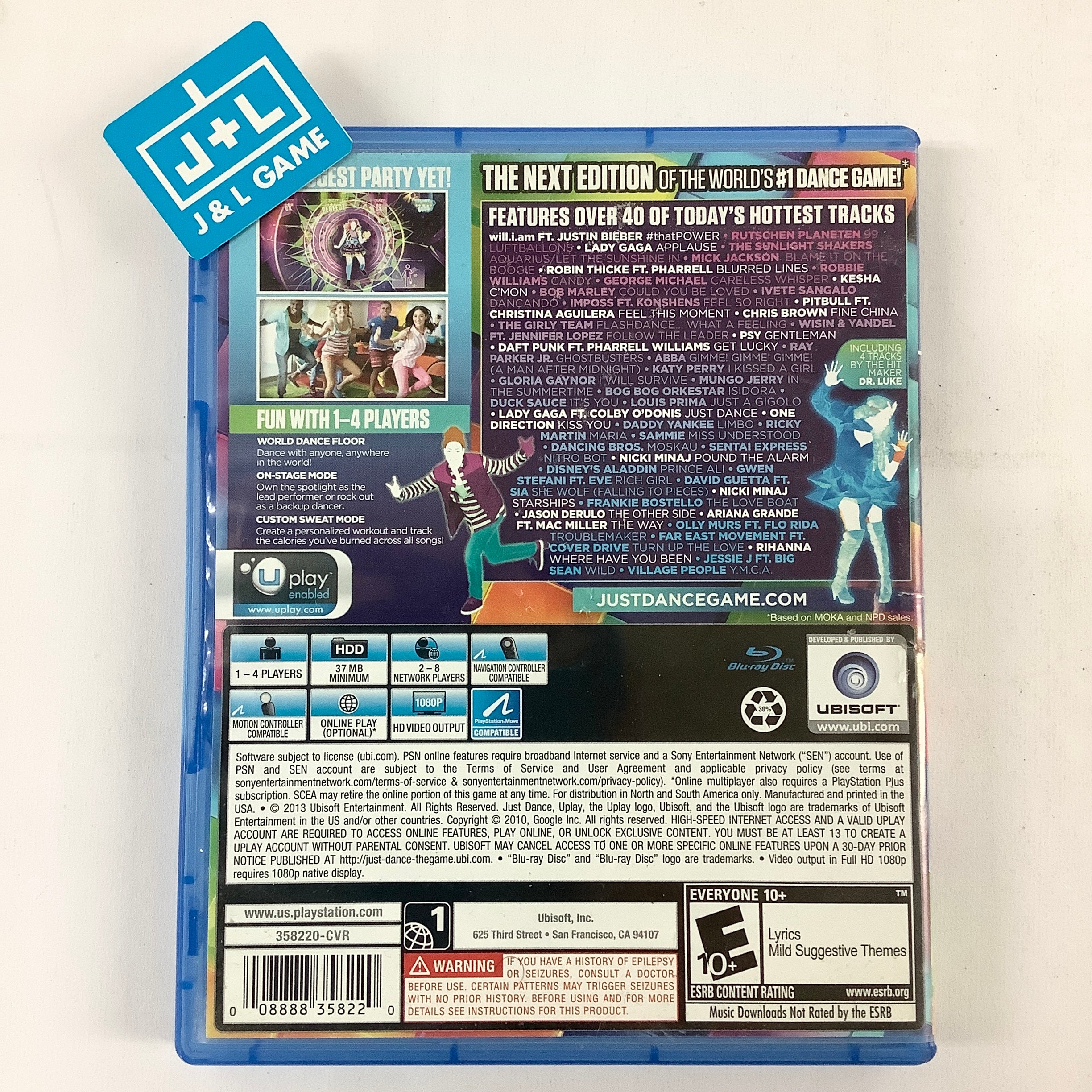 Just Dance 2014 - (PS4) PlayStation 4 [Pre-Owned] Video Games Ubisoft   