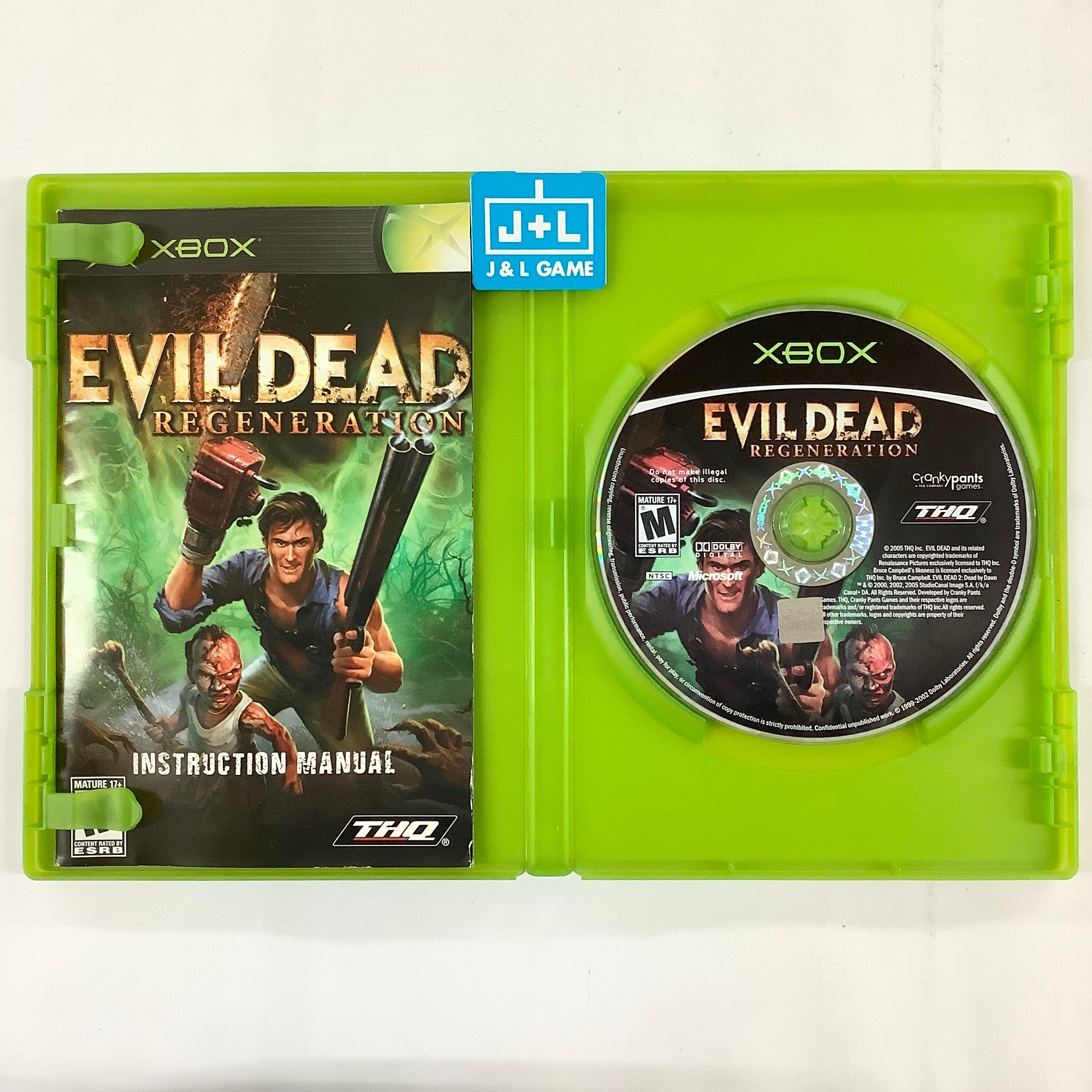 Evil Dead: Regeneration - (XB) Xbox [Pre-Owned] Video Games THQ   