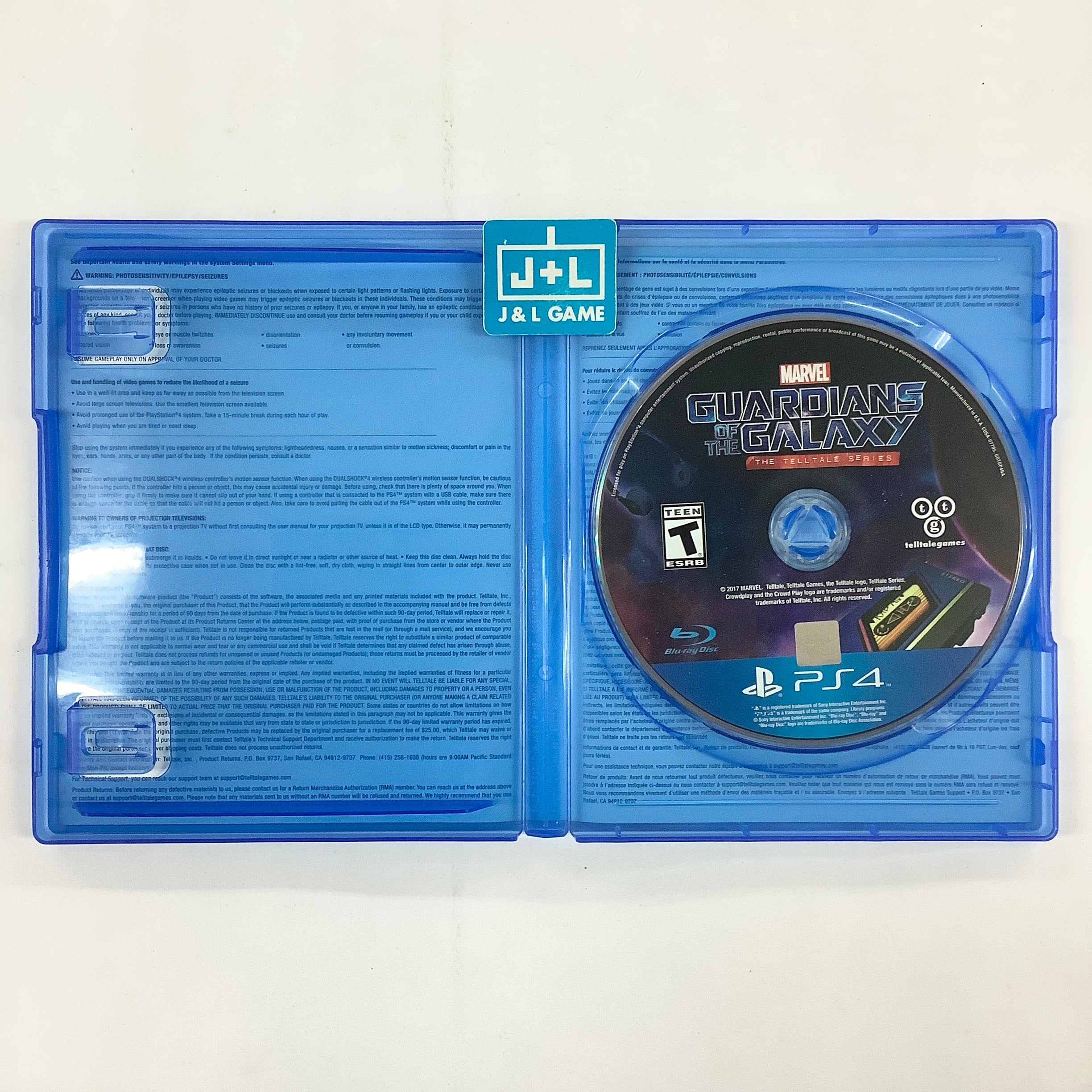 Marvel's Guardians of the Galaxy: The Telltale Series - (PS4) PlayStation 4 [Pre-Owned] Video Games Telltale Games   