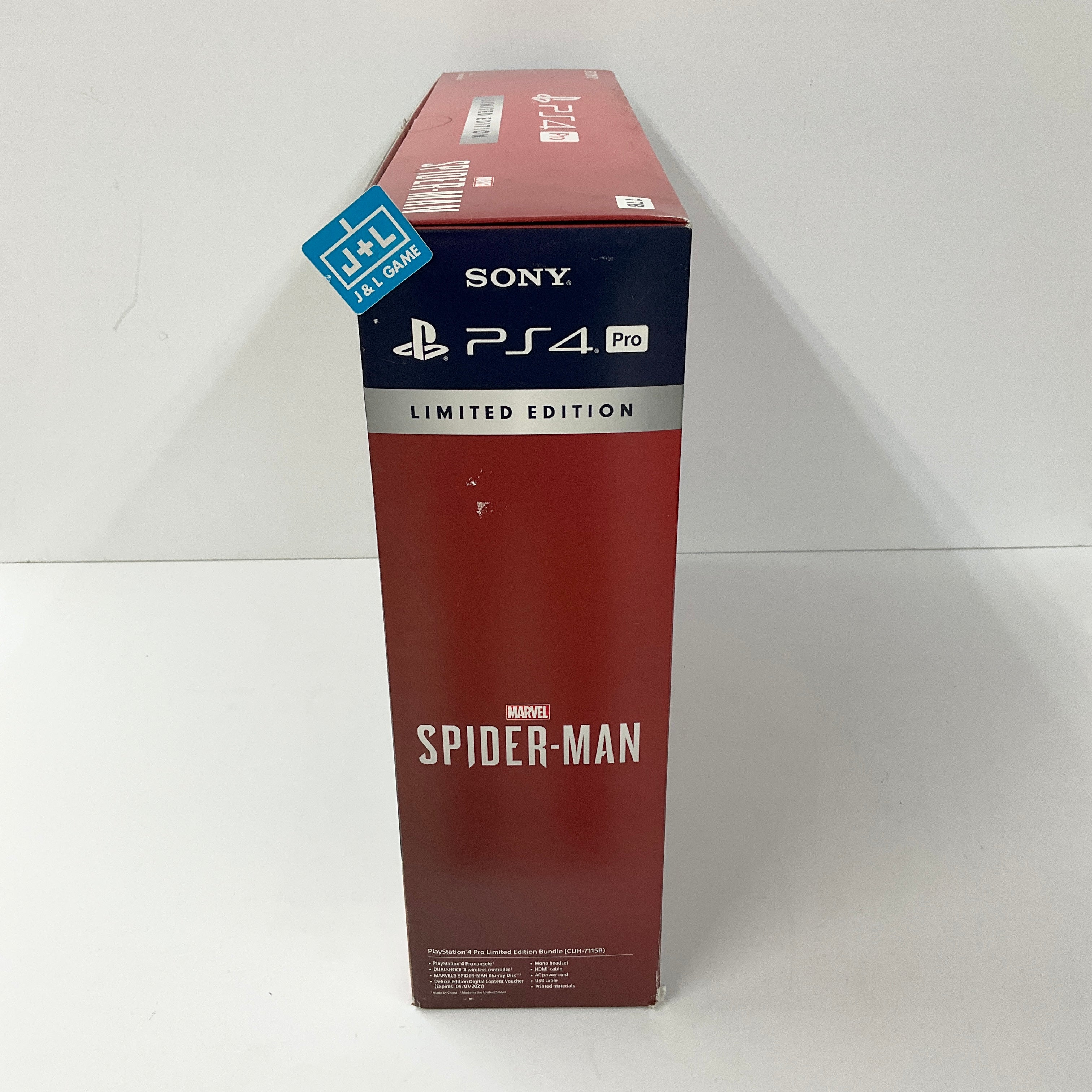 SONY PlayStation 4 Pro 1TB Limited Edition Console (Marvel's Spider-Man Bundle) - (PS4) PlayStation 4 [Pre-Owned] Consoles Sony   