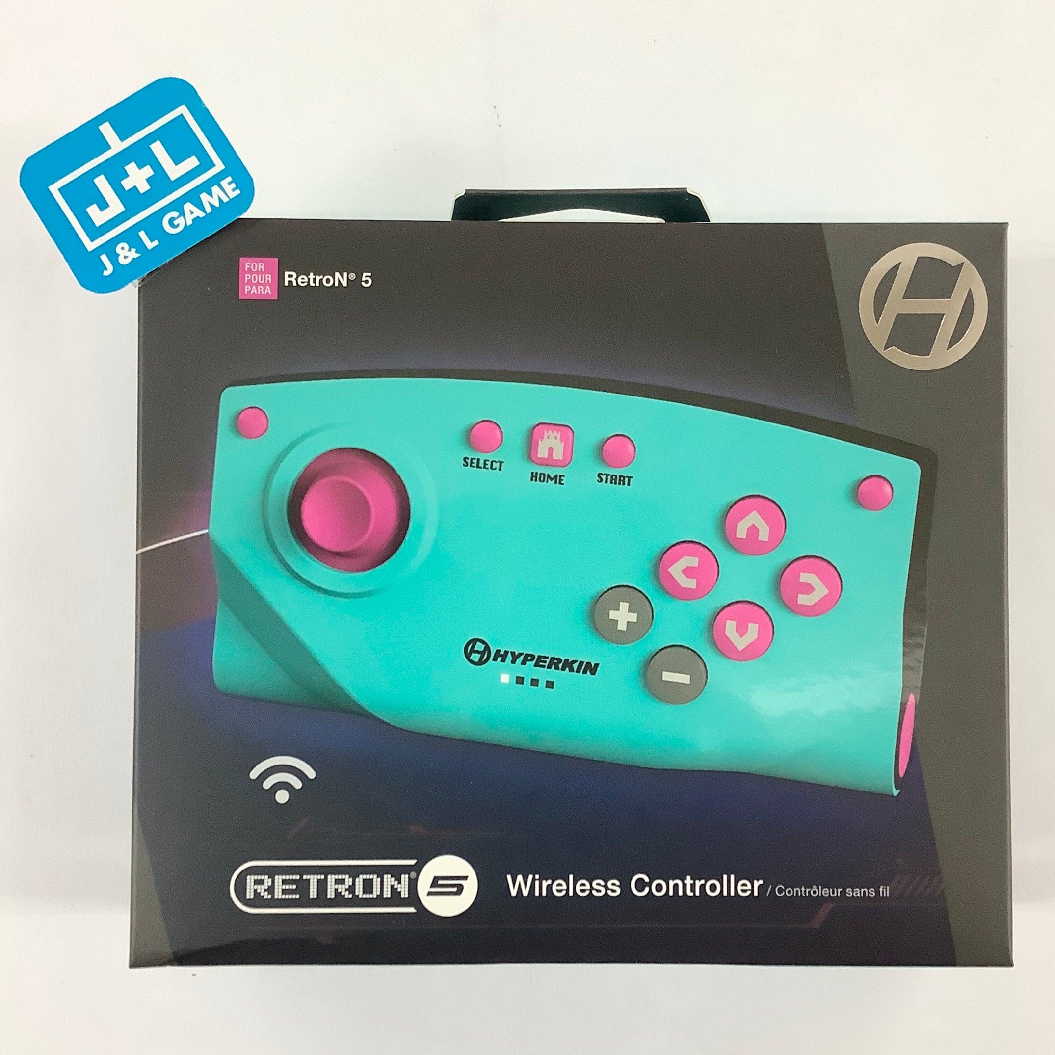 Hyperkin Retron 5 Wireless Controller (Hyper Beach) - (SNES) Super Nintendo Accessories Hyperkin Inc.   