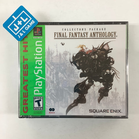 Final Fantasy Anthology (Greatest Hits) - (PS1) PlayStation 1 Video Games Square Enix   