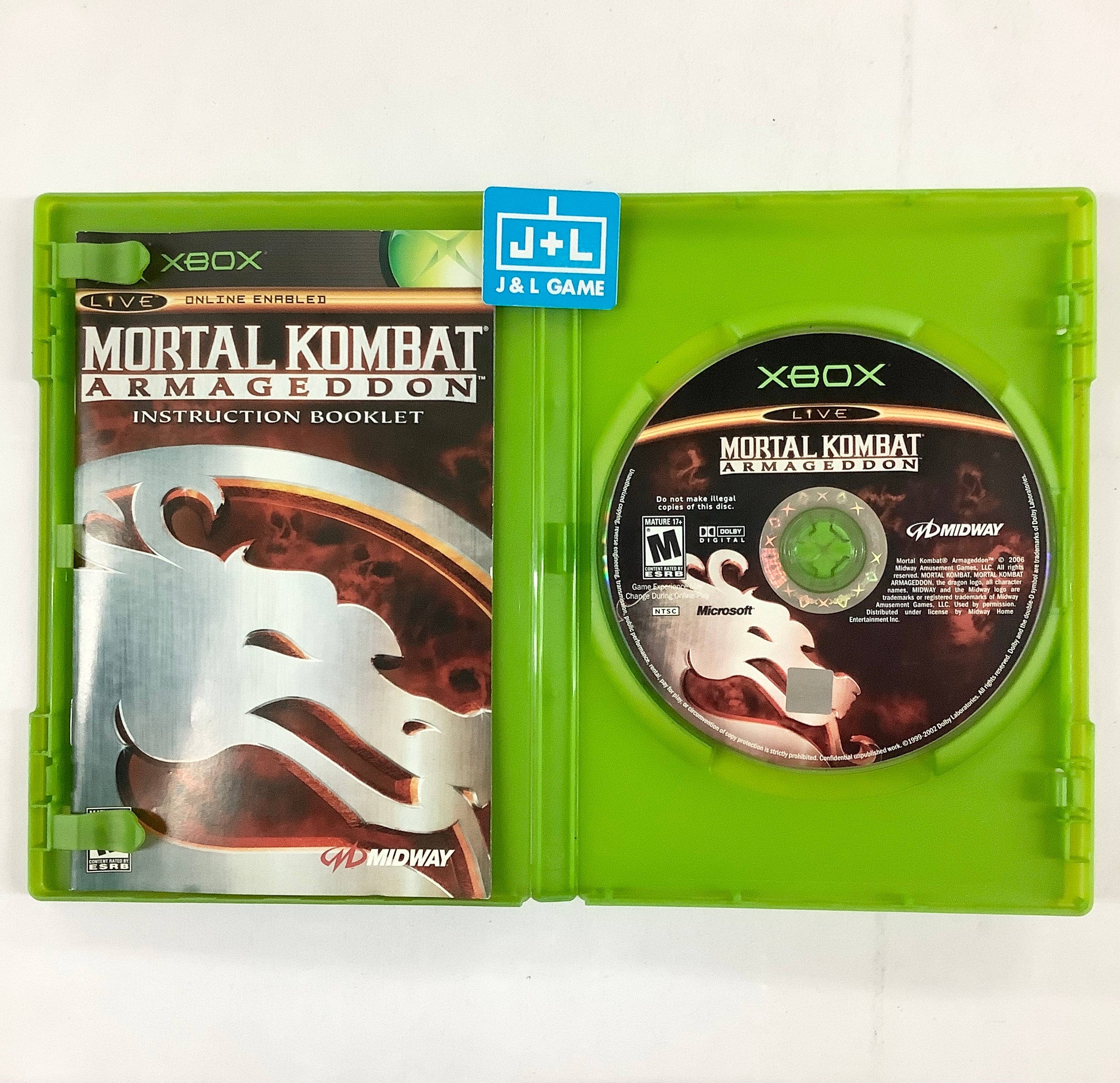 Mortal Kombat: Armageddon - (XB) Xbox [Pre-Owned] Video Games Midway   