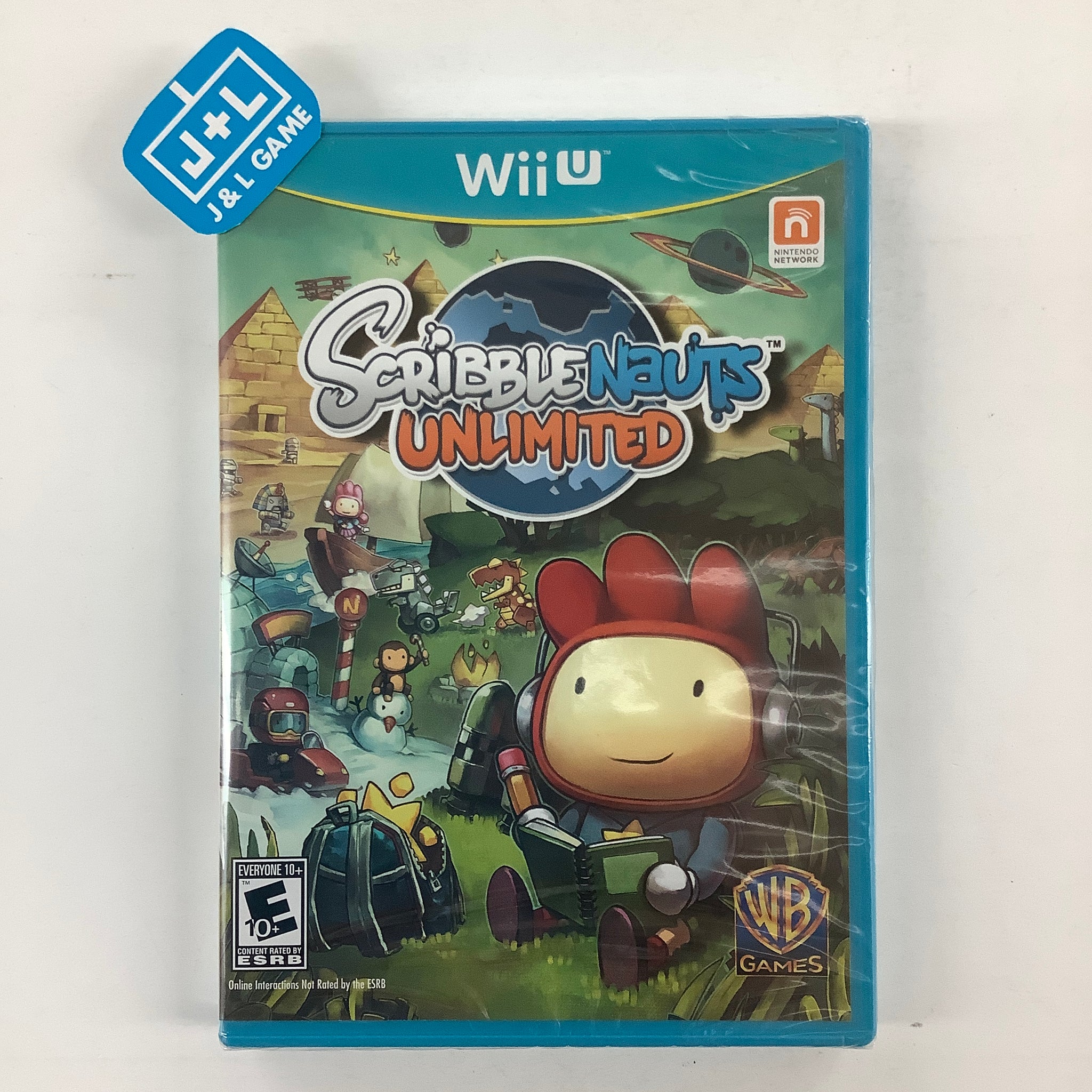 Scribblenauts Unlimited - Nintendo Wii U Video Games Warner Bros. Interactive Entertainment   