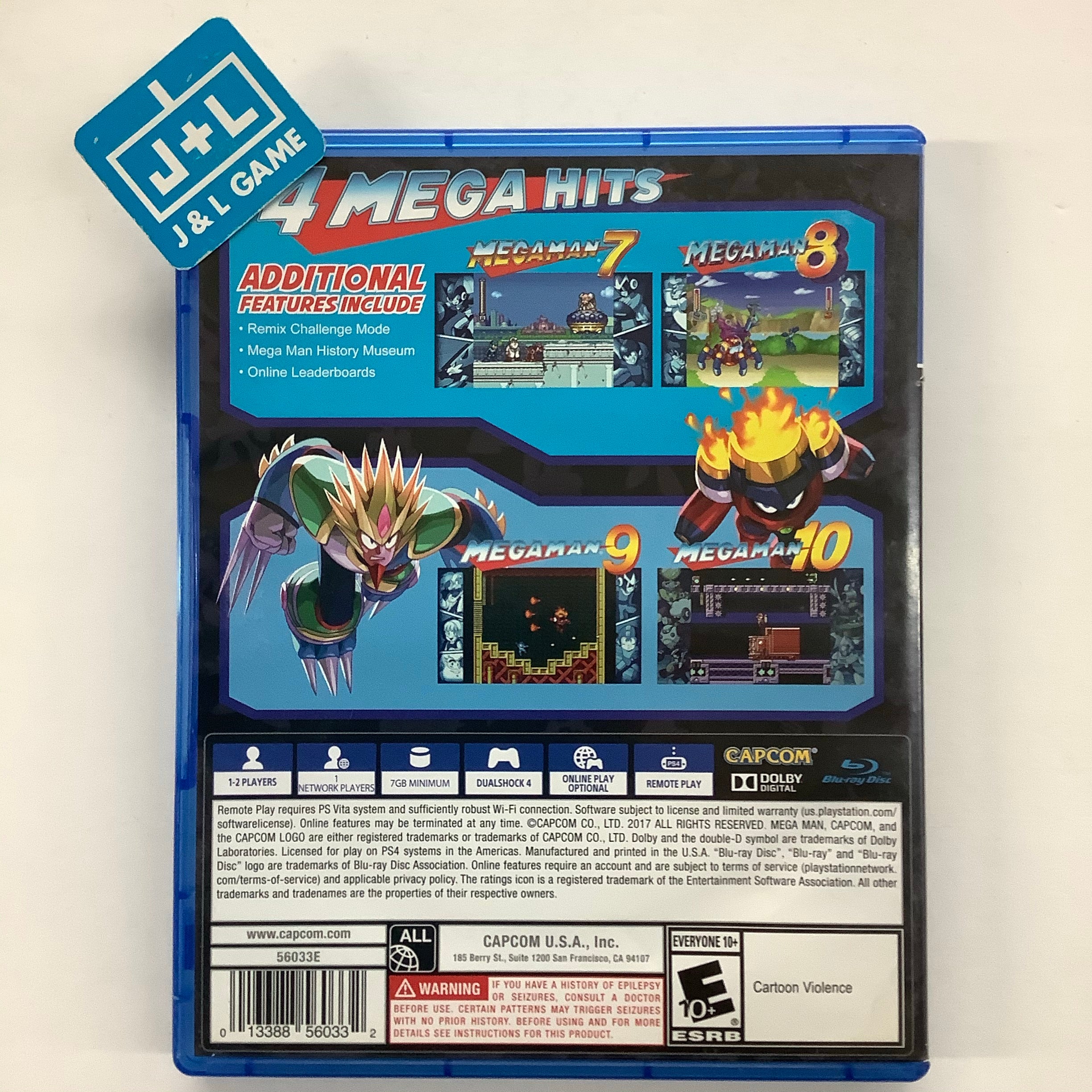 Mega Man Legacy Collection 2 - (PS4) PlayStation 4 [Pre-Owned] Video Games Capcom   