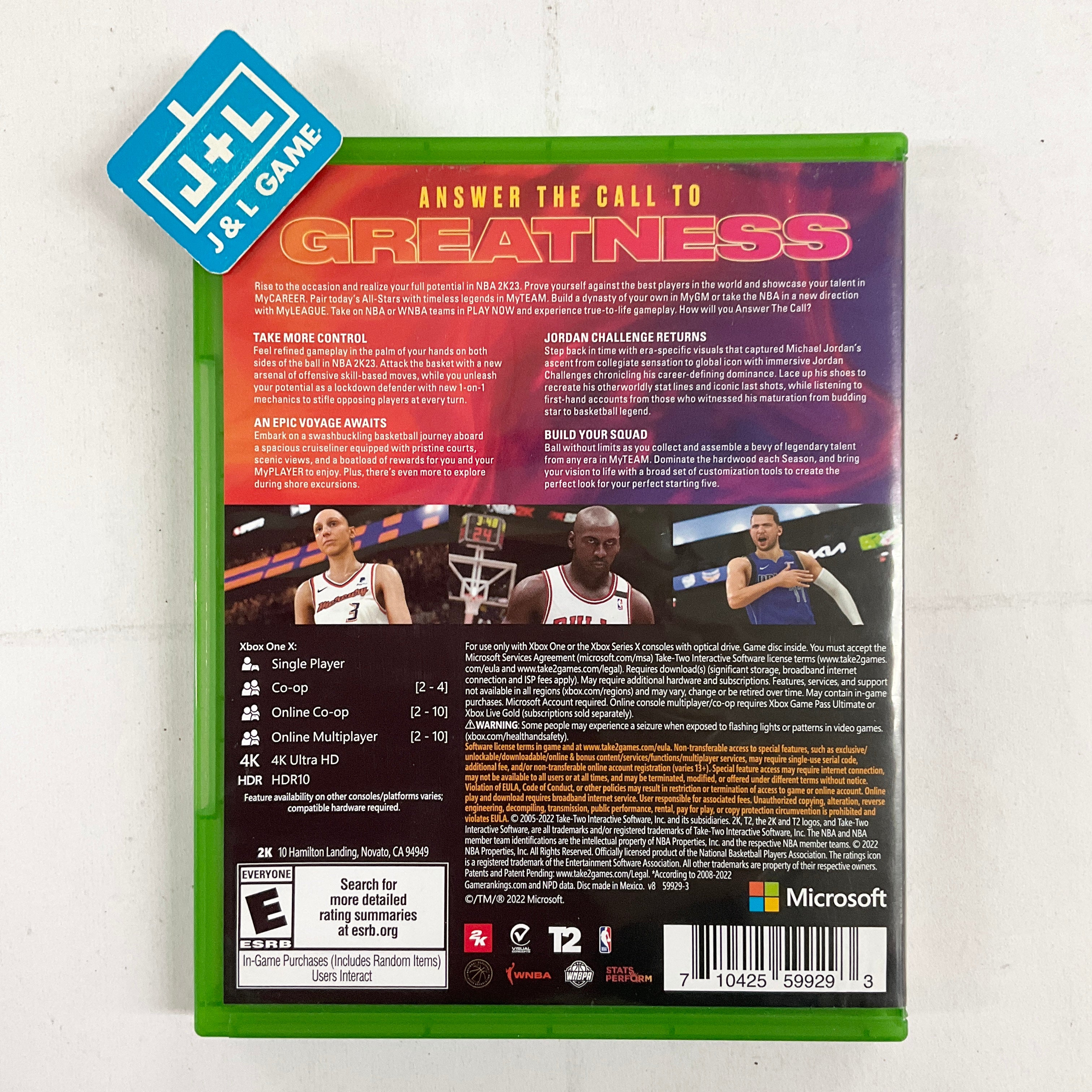 NBA 2K23 - (XB1) Xbox One [Pre-Owned] Video Games 2K   