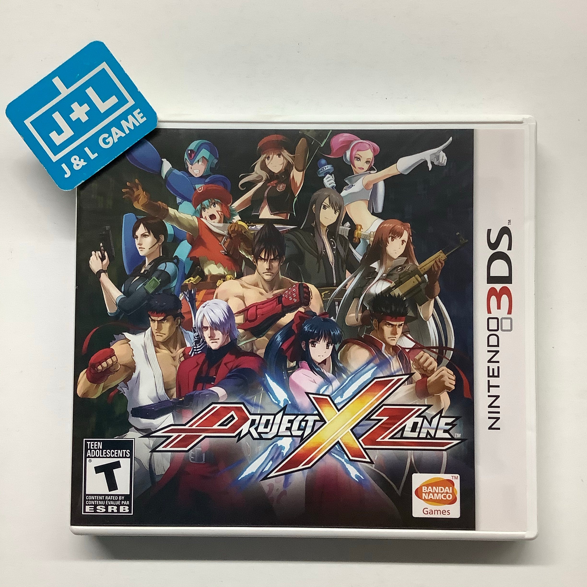 Project X Zone - Nintendo 3DS [Pre-Owned] Video Games Namco Bandai Games   