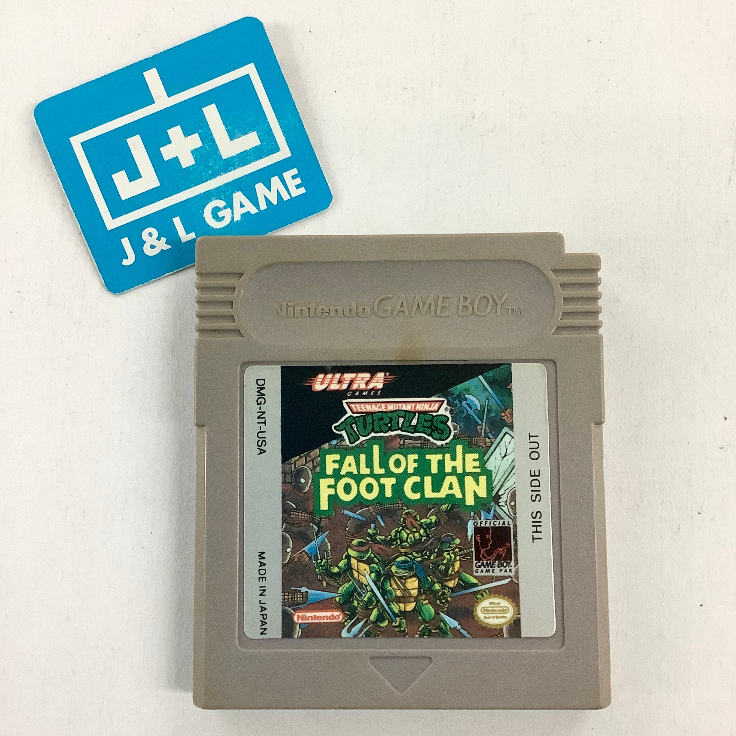 Teenage Mutant Ninja Turtles: Fall of the Foot Clan - (GB) Game Boy [Pre-Owned] Video Games Konami   