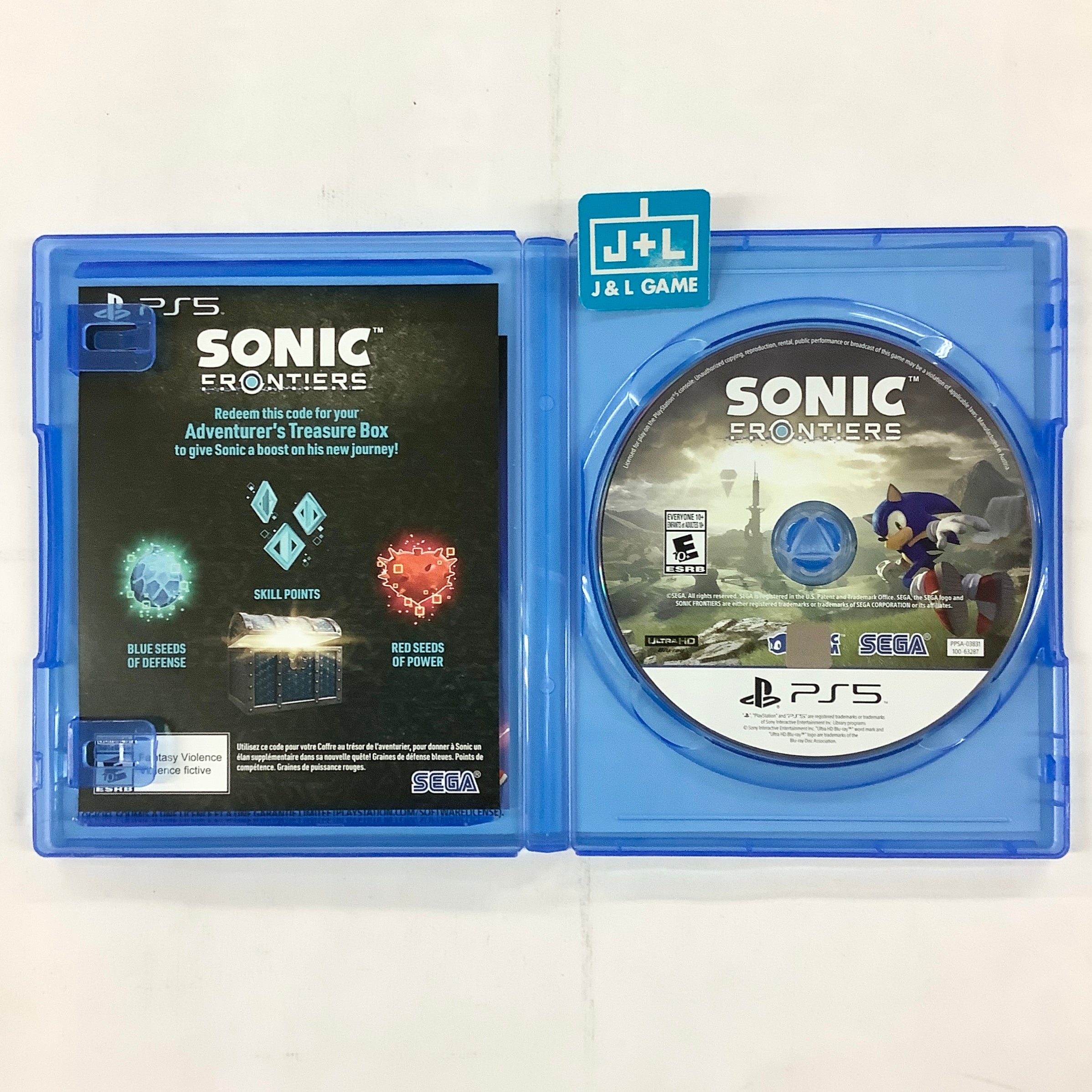 Sonic Frontiers - (PS5) PlayStation 5 [Pre-Owned] Video Games SEGA   